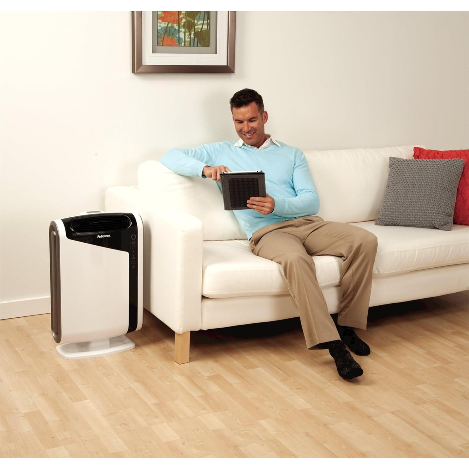 Purificador de Aire Fellowes AeraMax 300 para Habitaciones Grandes