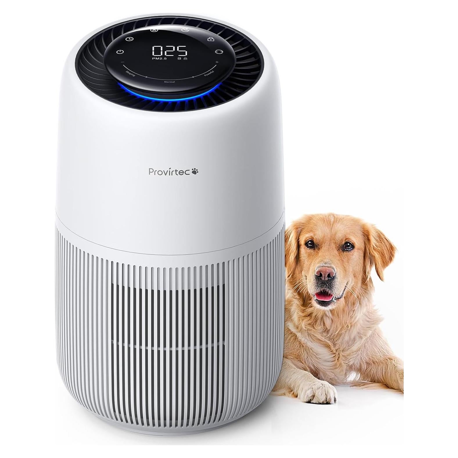 Purificador de Aire Provirtec AP-01A para Mascotas 5 Etapas