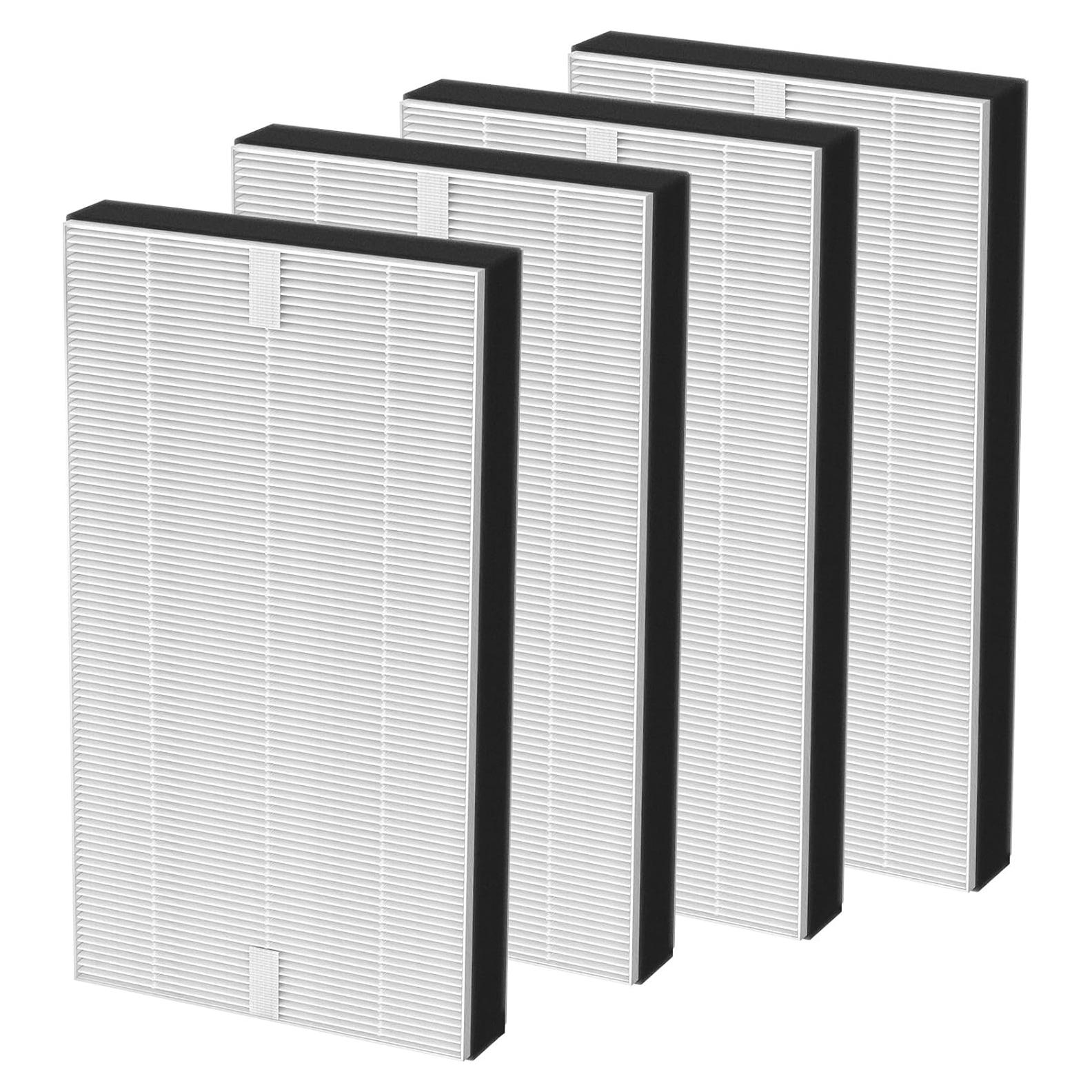 Paquete de 4 Filtros HEPA F1 LINNIW para Purificadores Filtrete