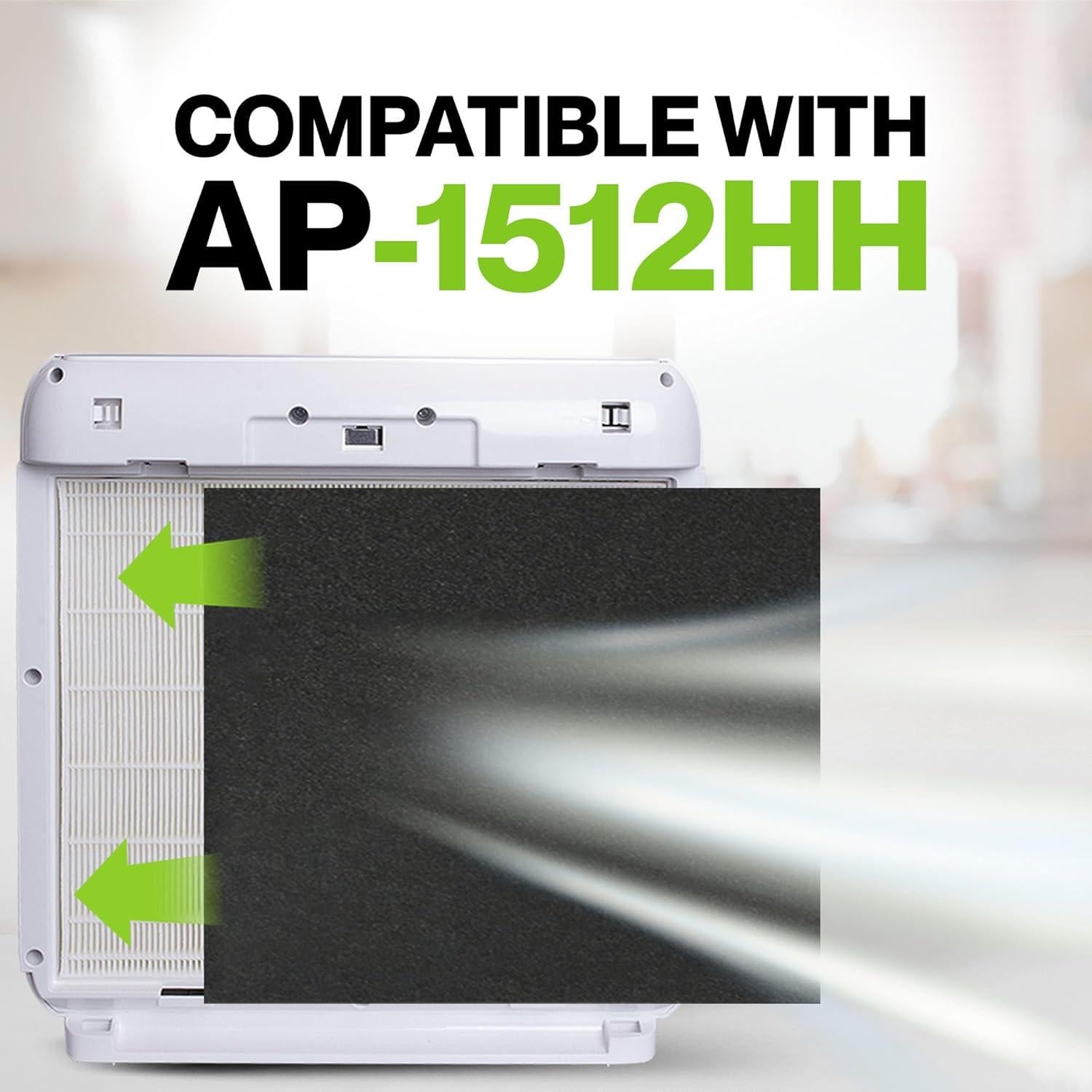 Filtro HEPA Durabasics AP-1512HH para Purificador Coway