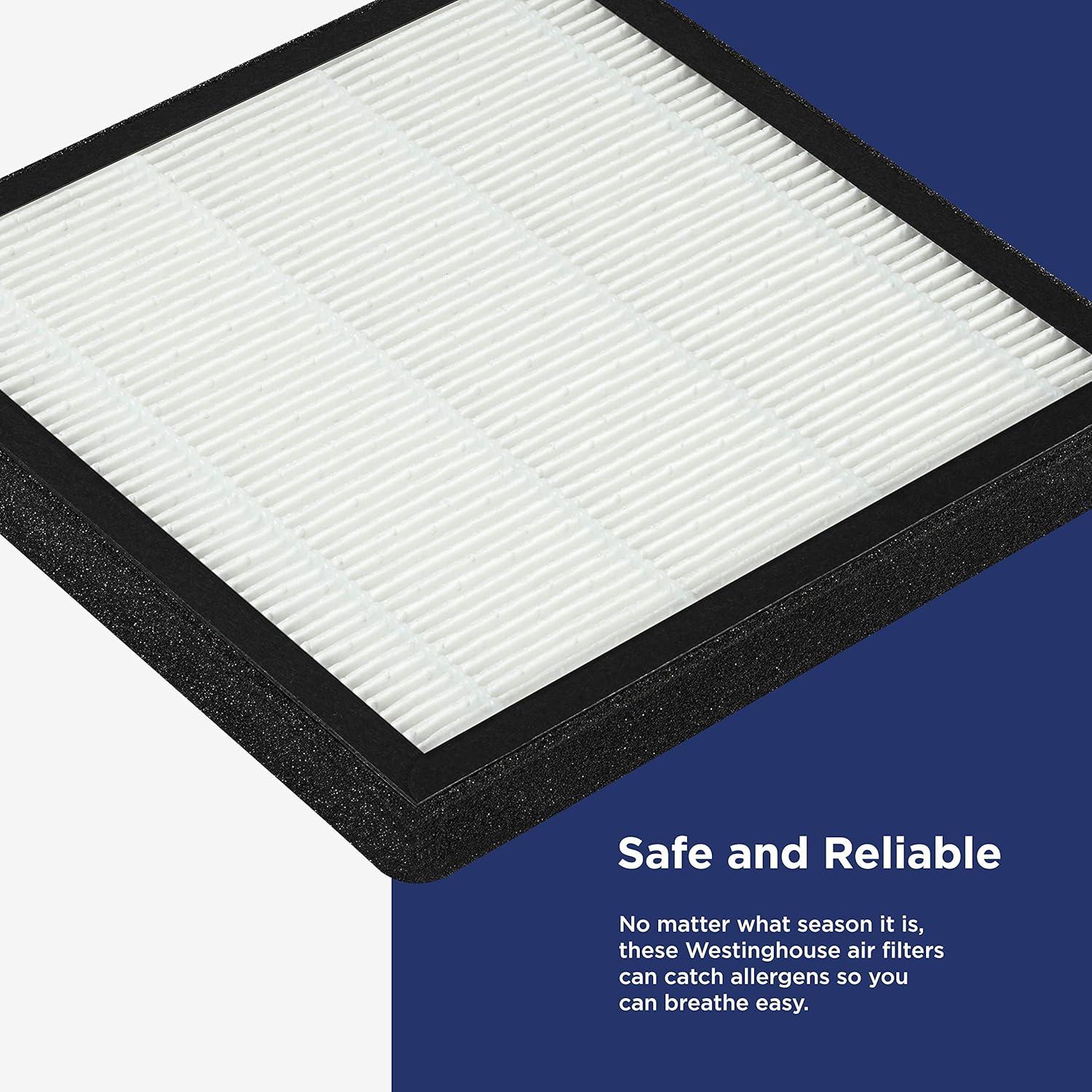 Filtro HEPA H13 Westinghouse para Purificadores 1701 1903 (4 Pzas)