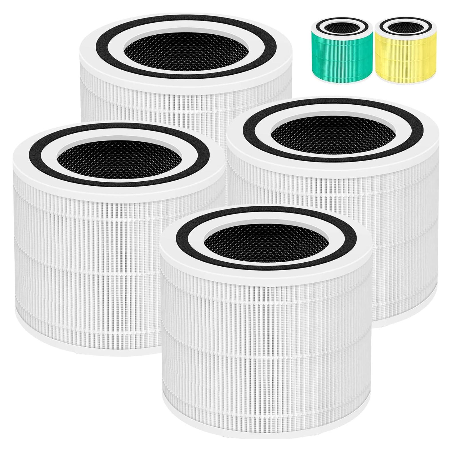 Filtro HEPA 240 Pulluty para Purificador de Aire - Paquete de 4