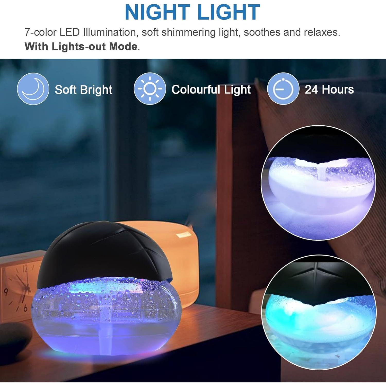 Purificador de Aire a Base de Agua AP Airpleasure KS-05CL-N 1000ml Negro