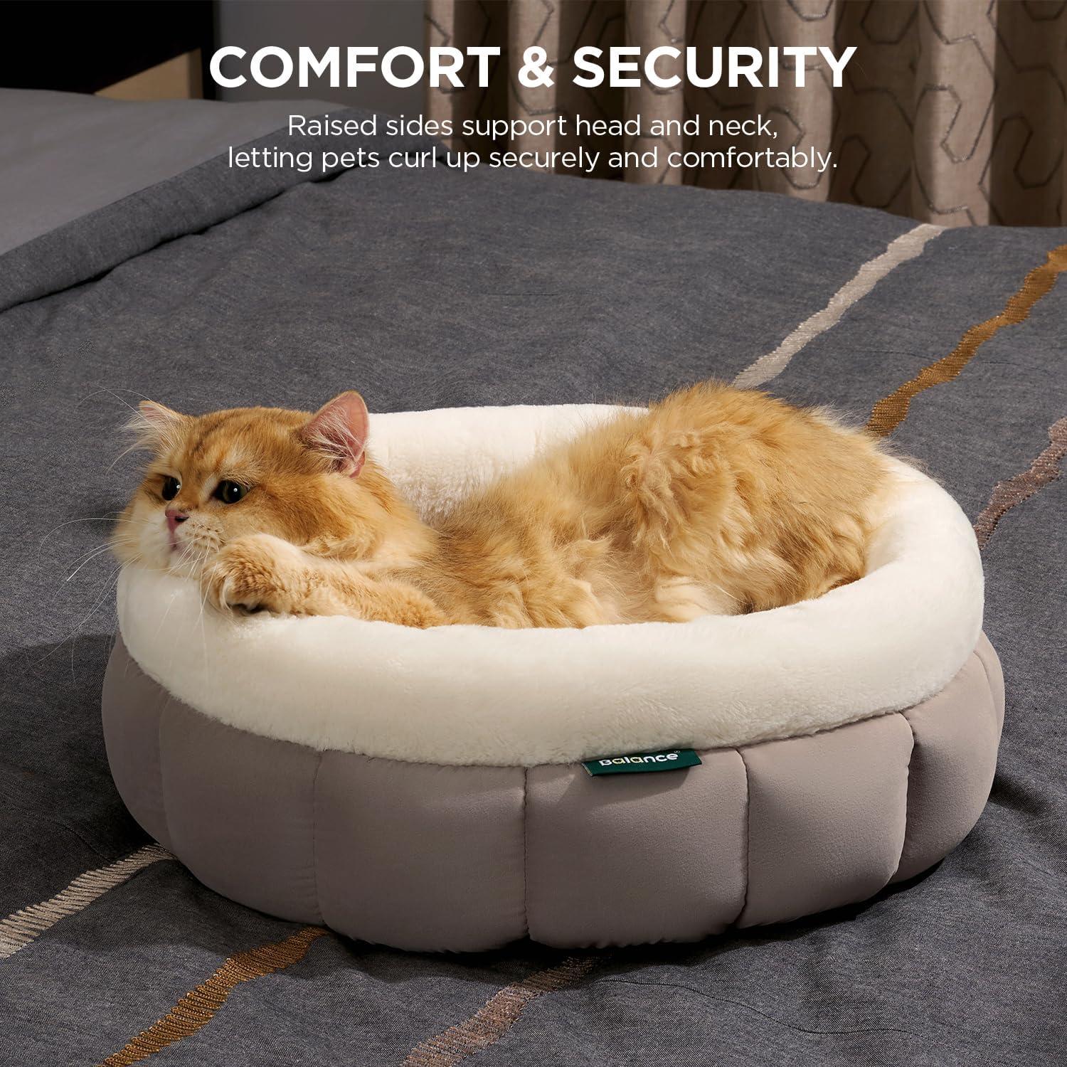 Cama Redonda BALANCE para Gatos y Perros Pequeños 45cm