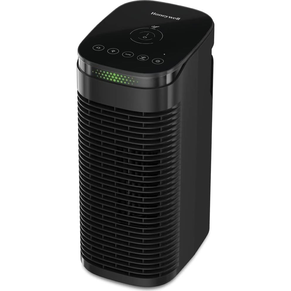 Purificador de Aire HEPA Honeywell HPA080 para 45 m², Negro