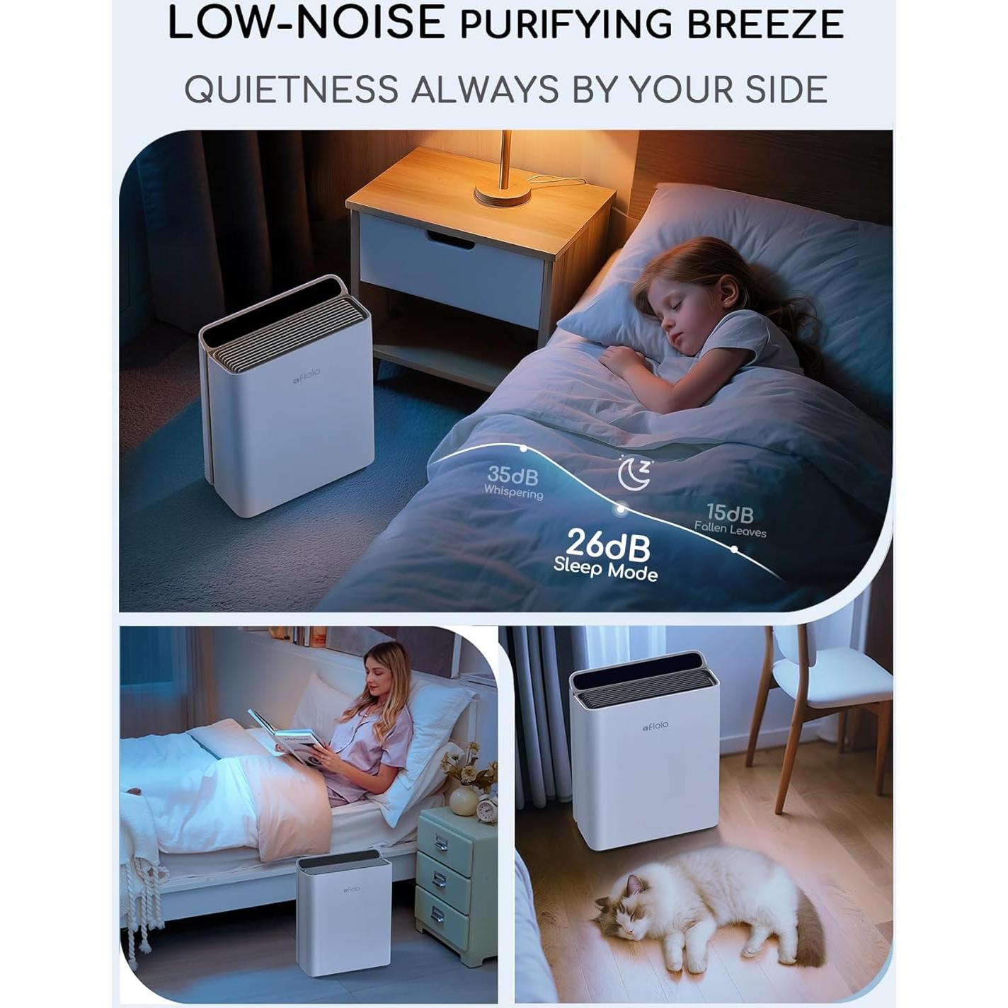 Purificador de aire Afloia Europa Smart 280 m³/h para 40 m²