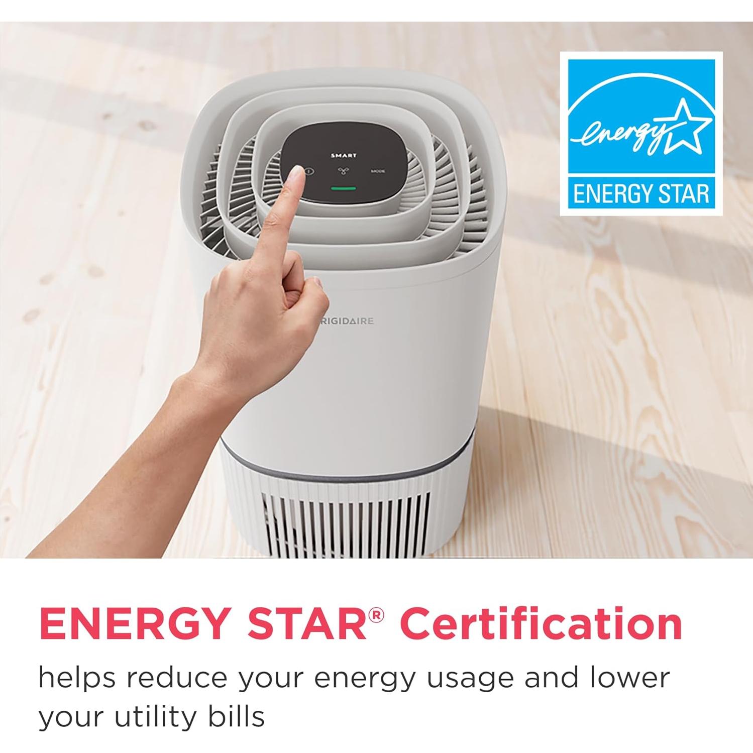 Purificador de Aire HEPA Frigidaire FHAP1020A1 para 79 m²