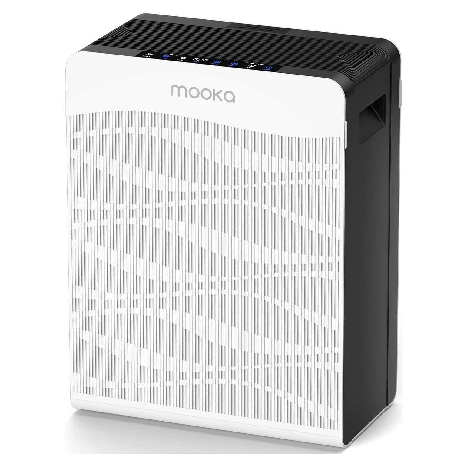 Purificador de Aire MOOKA C300 para Habitaciones Grandes 260 m²