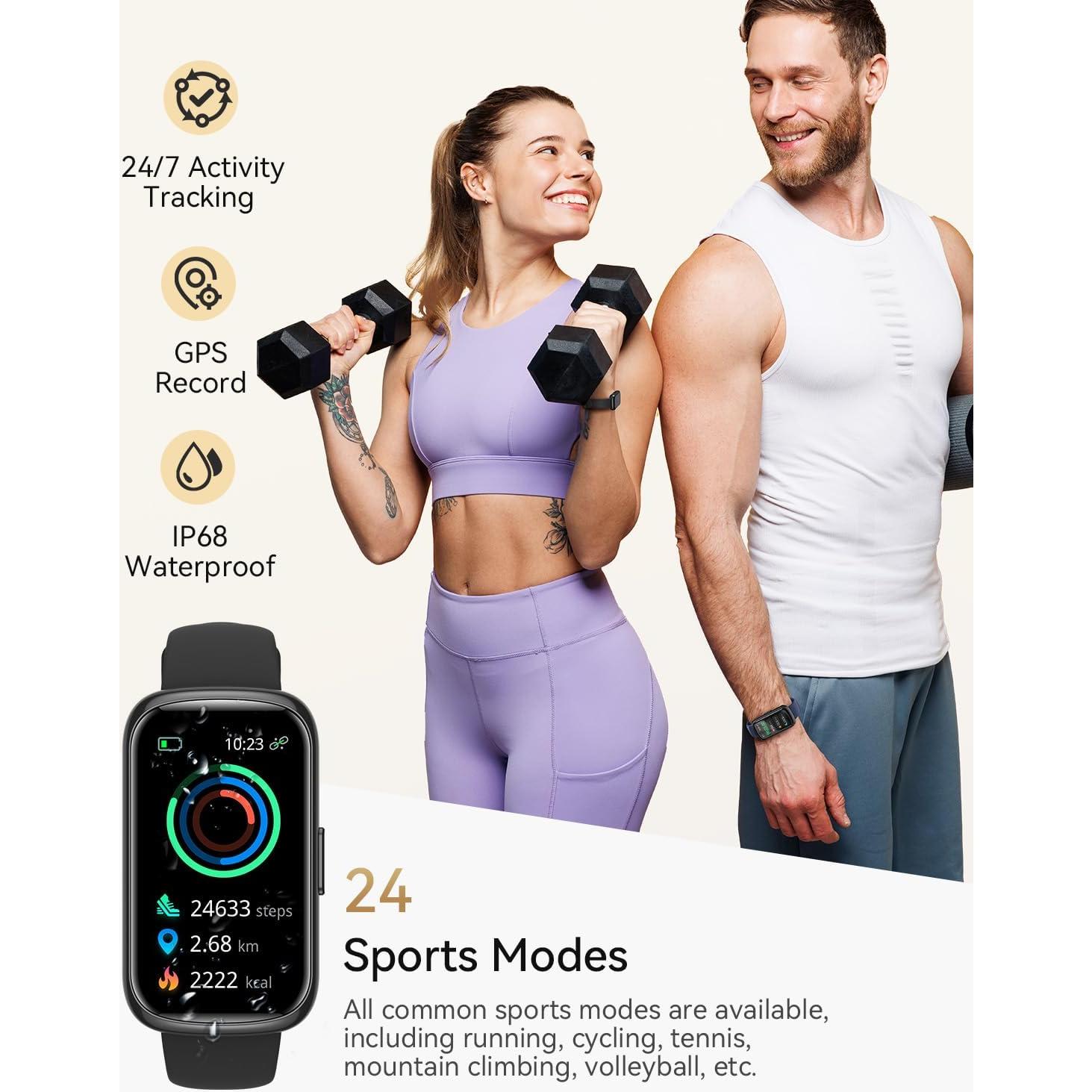 Reloj Inteligente RUXINGX CS5 Fitness con Monitor Cardíaco IP68