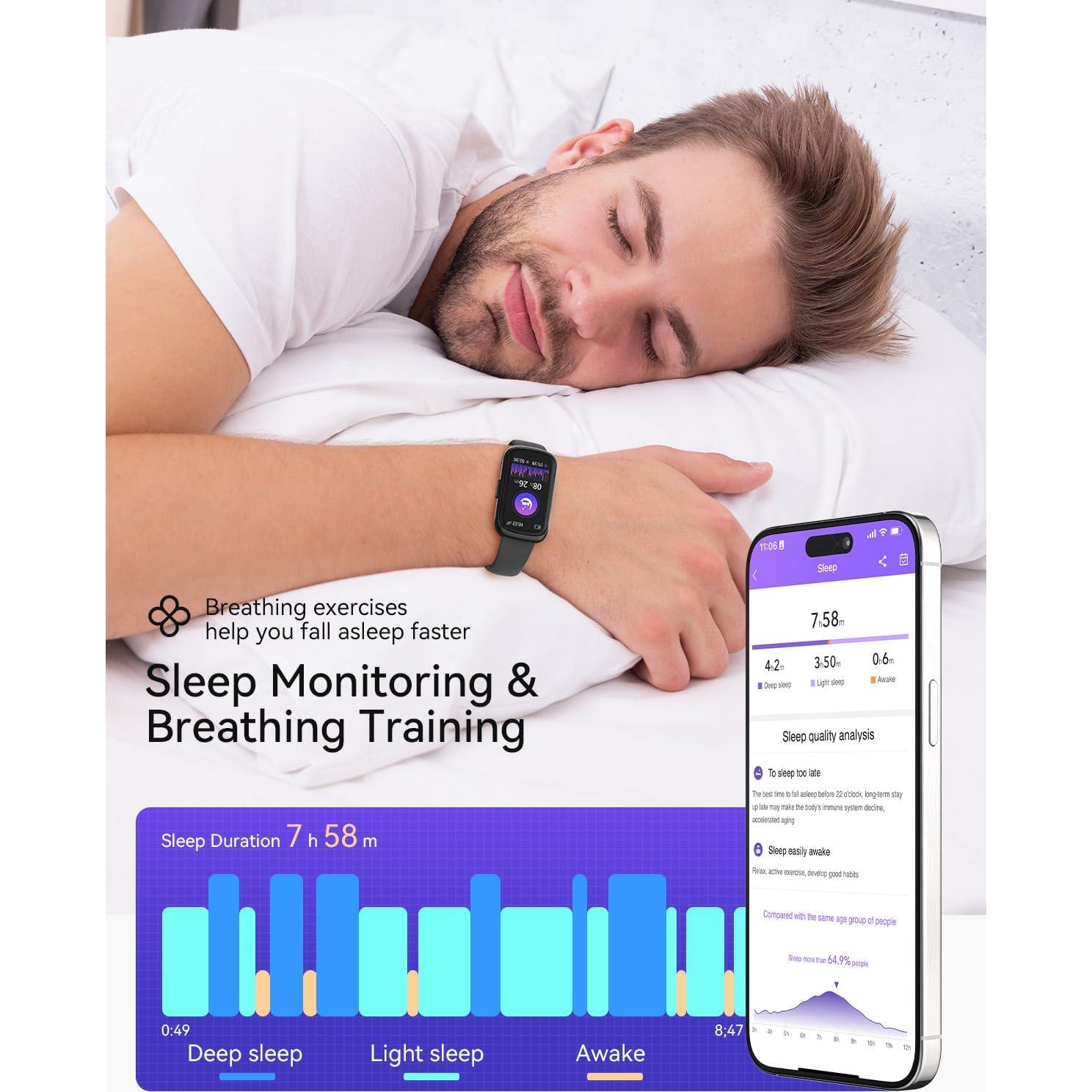 Reloj Inteligente RUXINGX CS5 Fitness con Monitor Cardíaco IP68