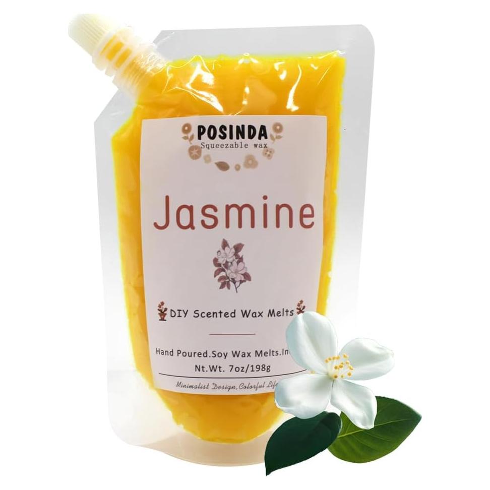 Cera Derretible Apretable Fragancia Jazmín 198g Posinda