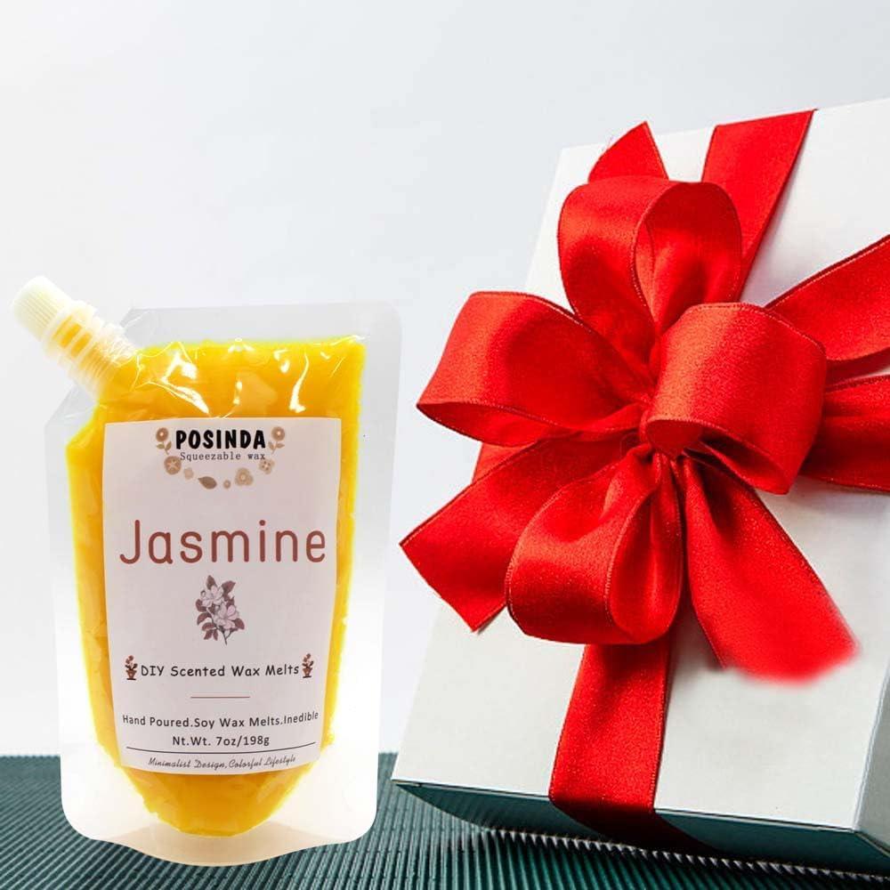 Cera Derretible Apretable Fragancia Jazmín 198g Posinda