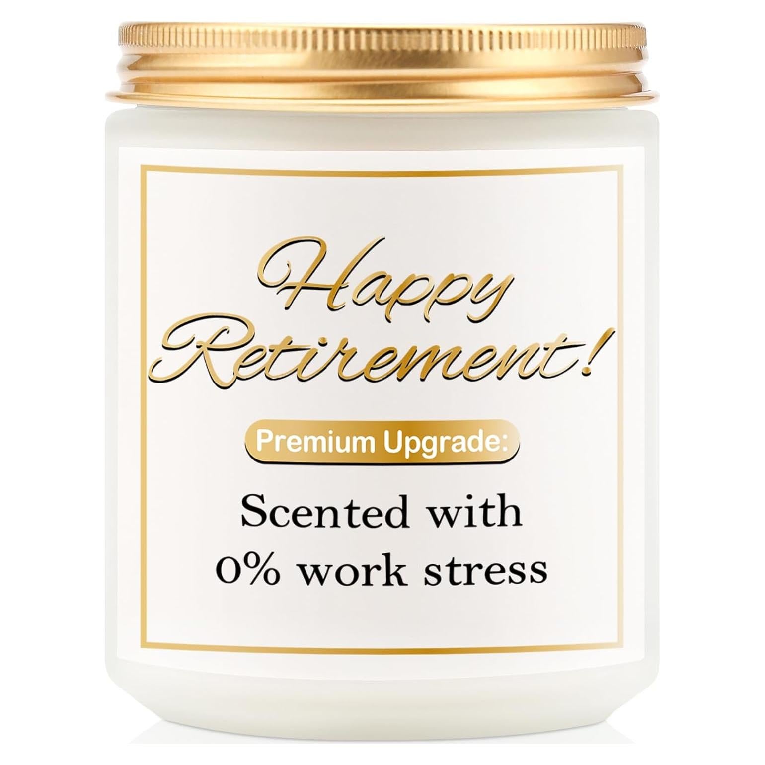 Vela Aromática de Lavanda 7oz SOUHONEY - Regalo Jubilación