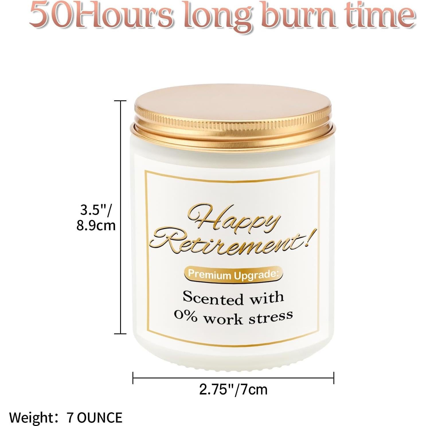 Vela Aromática de Lavanda 7oz SOUHONEY - Regalo Jubilación