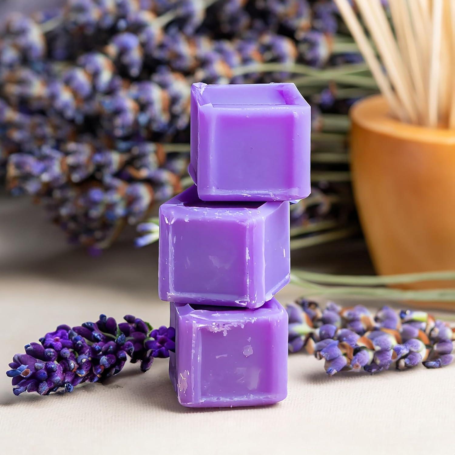 Cera Aromática Lavanda Francesa Candlecopia 181g 12 Cubos