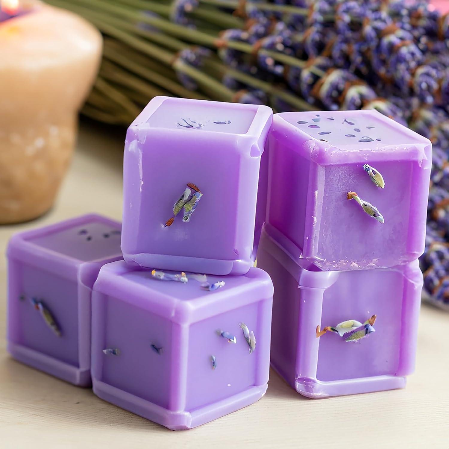 Cera Aromática Lavanda Francesa Candlecopia 181g 12 Cubos