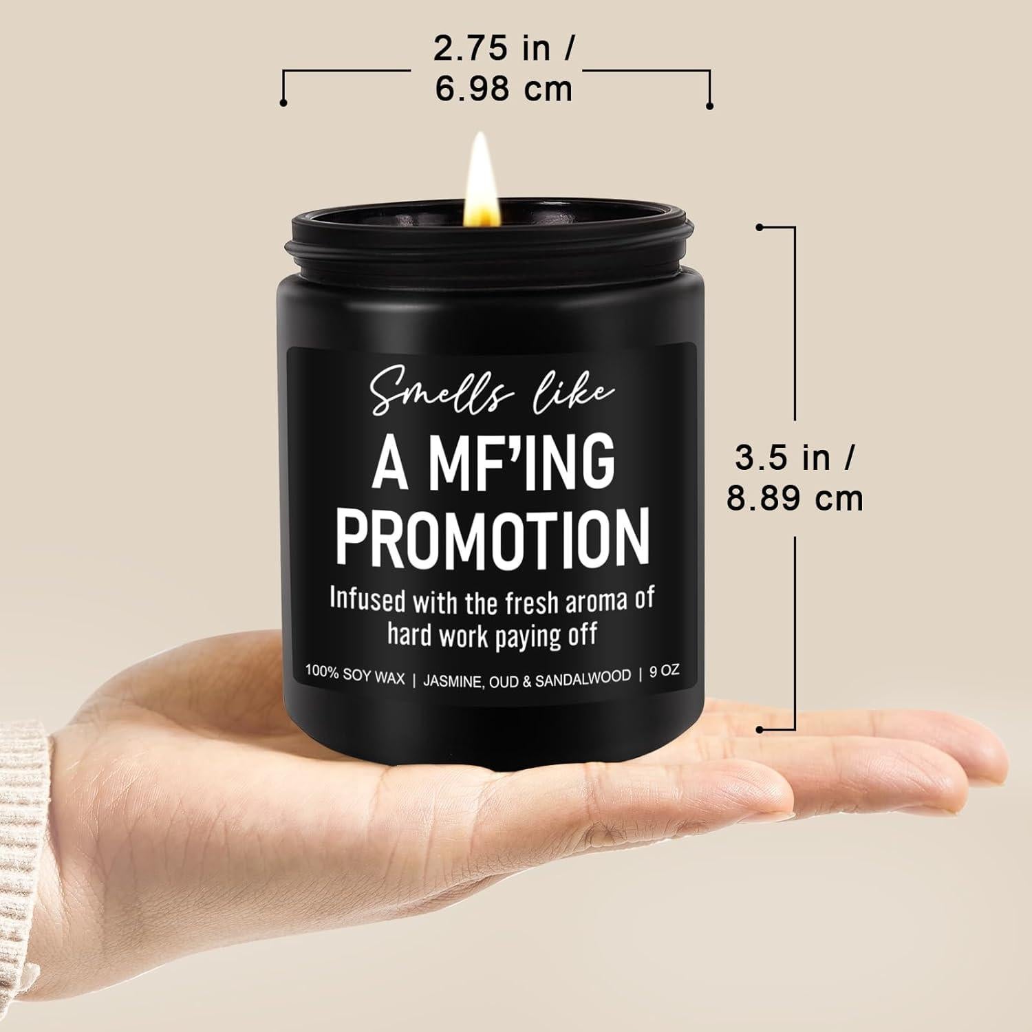 Vela Aromática Huele a Promoción Younift 255 g - Regalo Divertido