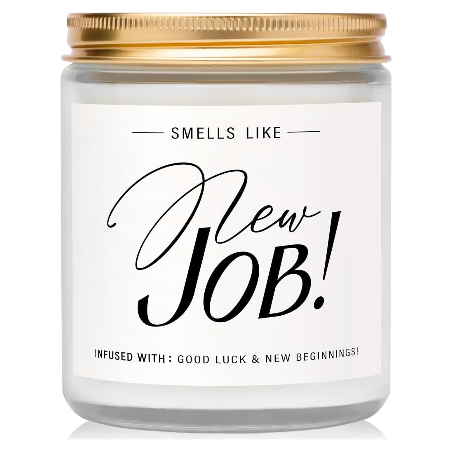 Vela Aromática de Lavanda Elequaint para Nuevos Trabajos 198g