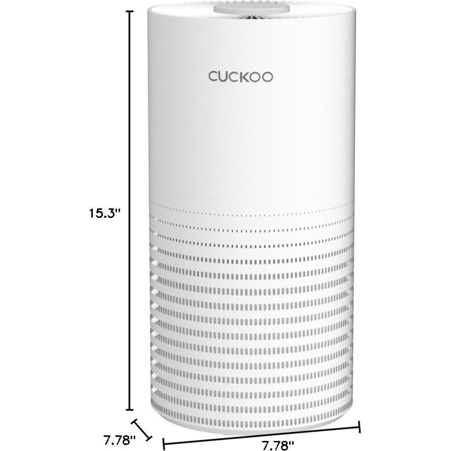 Purificador de Aire CUCKOO CAC-I0510FW HEPA H13 para 42 m²