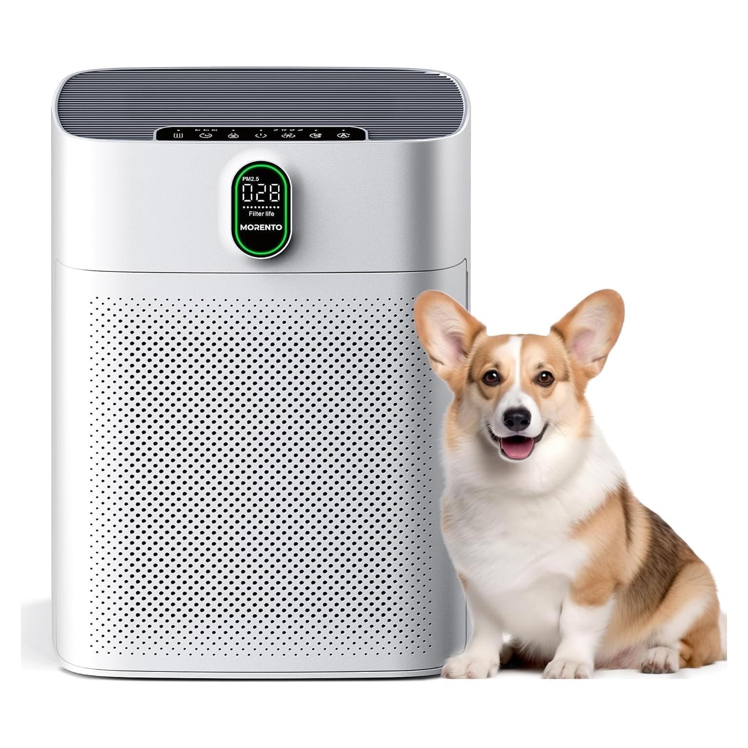 Purificador de Aire MORENTO HY4866 para Habitaciones hasta 100 m²