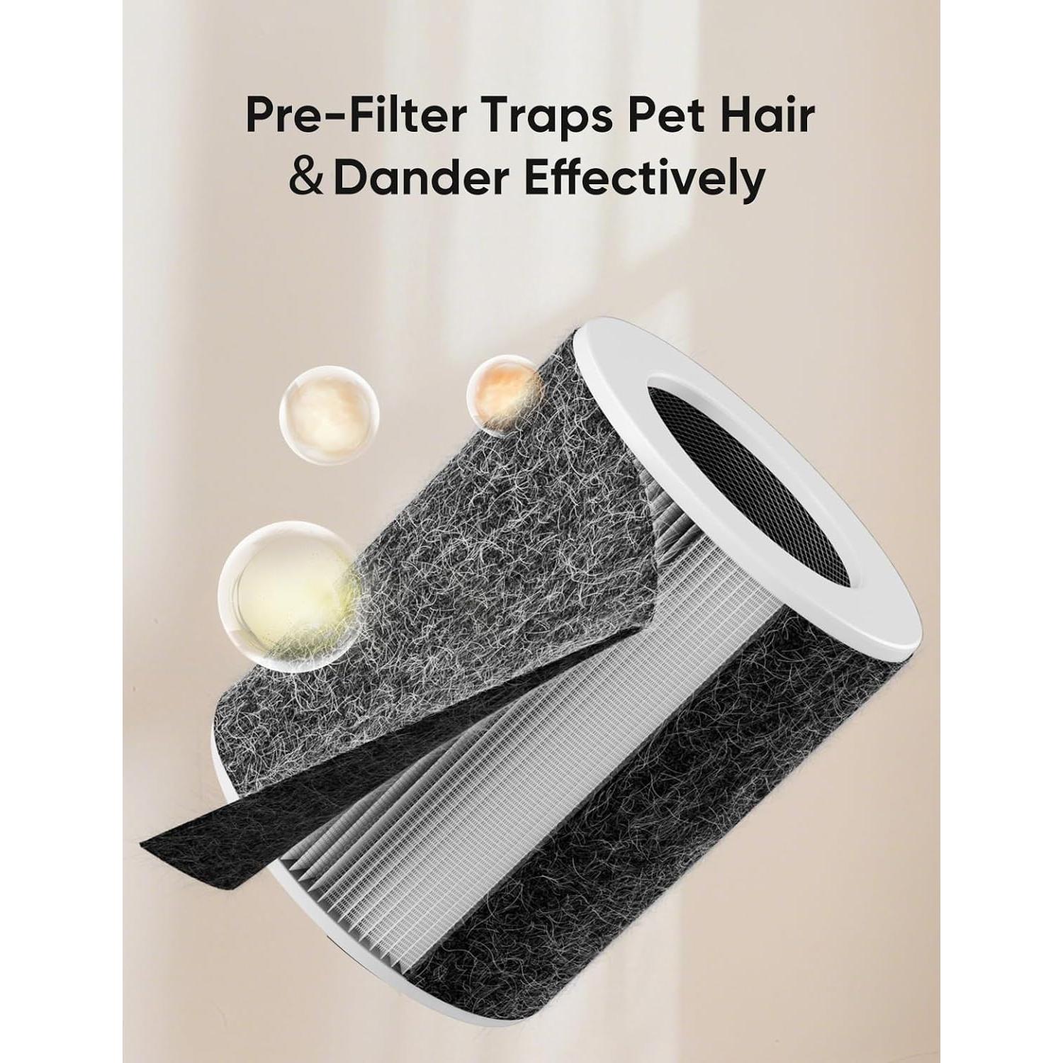 Purificador de Aire Dhyala KJ02 para Habitaciones Grandes 336.5 m²