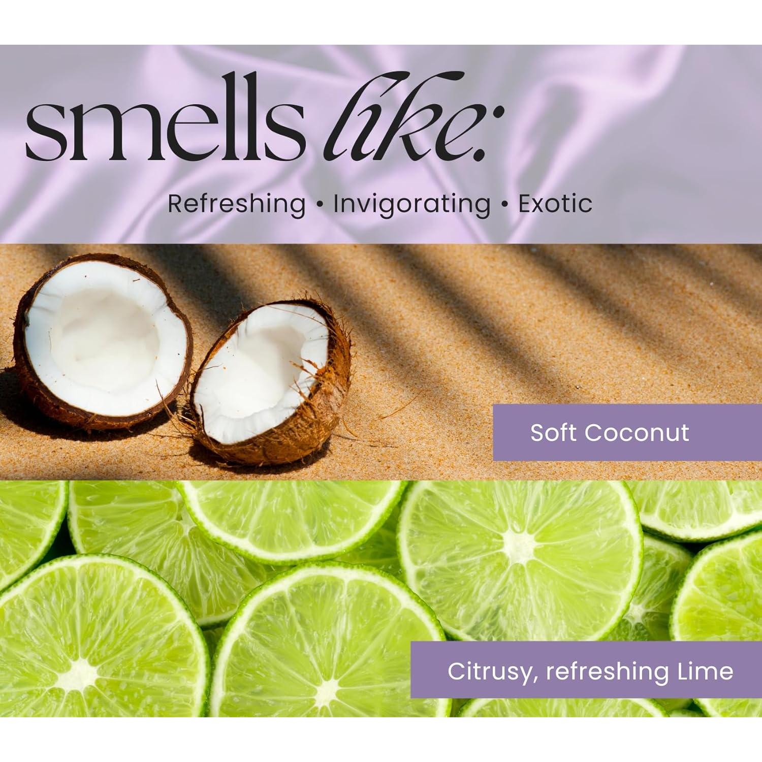 Vela de Cristal Negro THE MINDFUL COLLECTIVE 340g Coco Lima