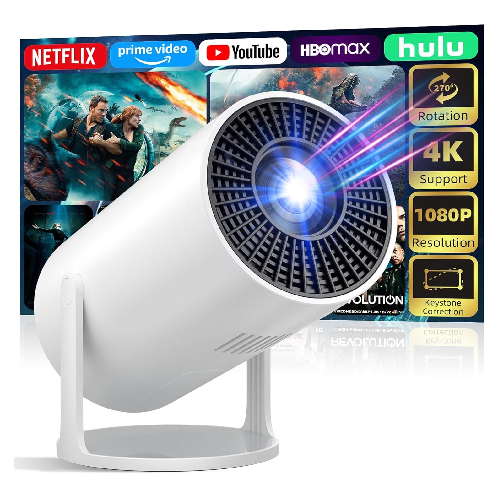 Mini Proyector Portátil Sainellor AMX100 Full HD 1080P 4K