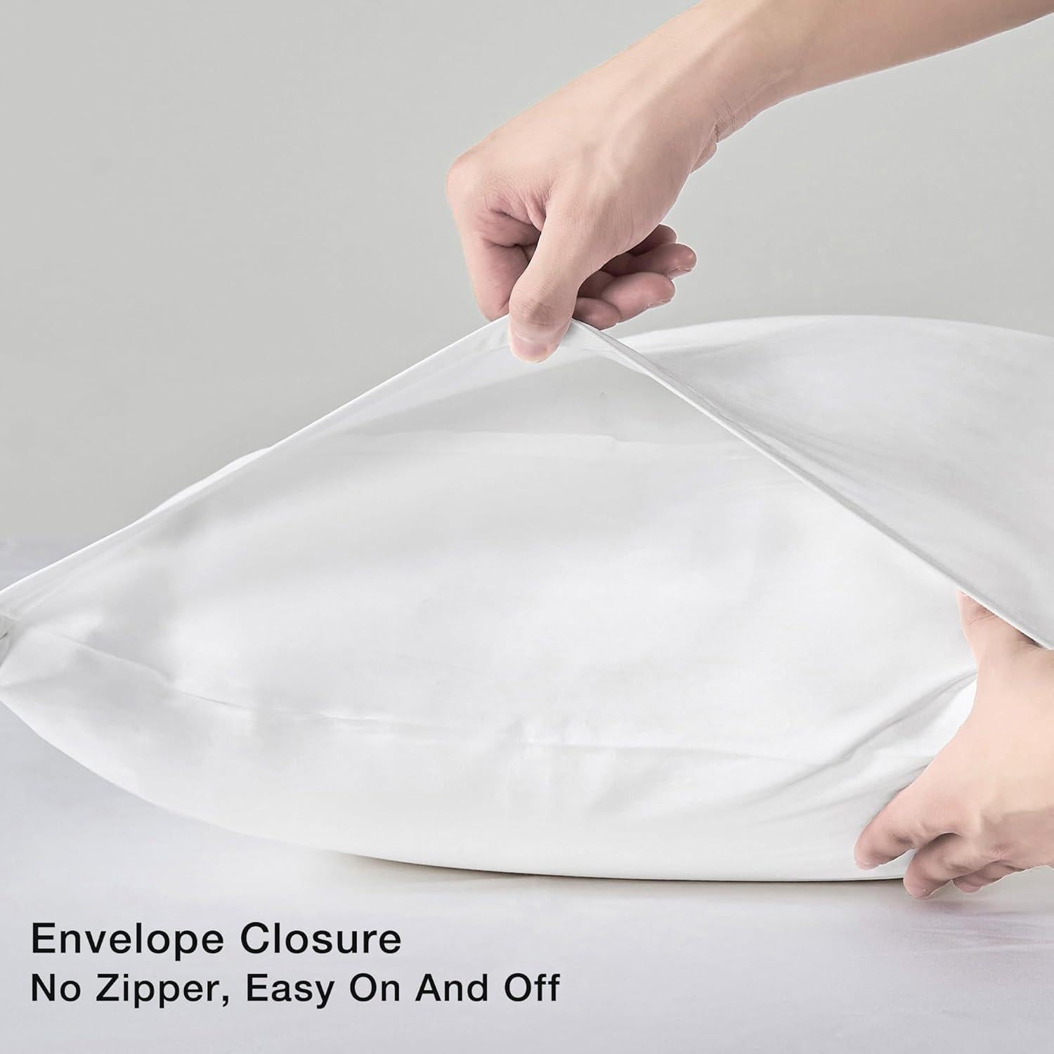 Juego de Sábanas Queen JELLYMONI Rayón de Bambú 4 Piezas