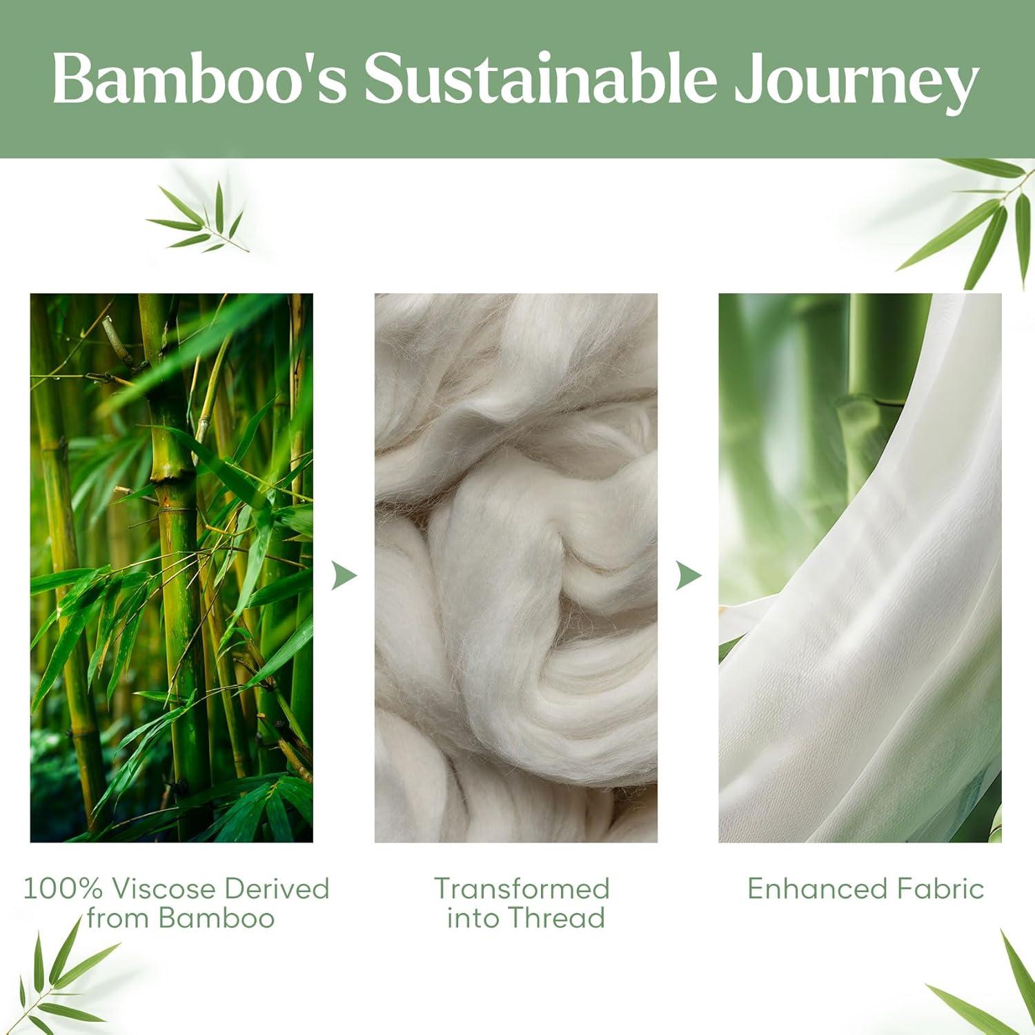 Juego de Sábanas JSD Reina Verde Salvia 100% Viscosa Bambú