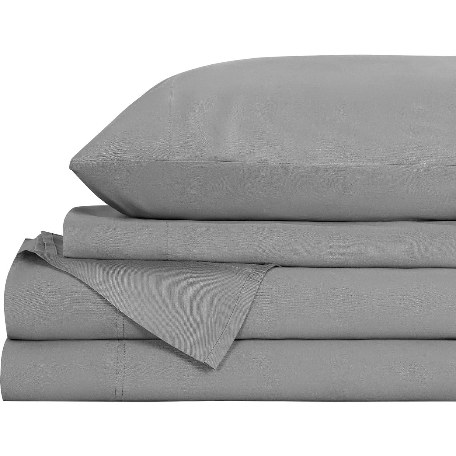 Juego de Sábanas Queen LBRO2M 100% Viscosa Bambú 4 Piezas