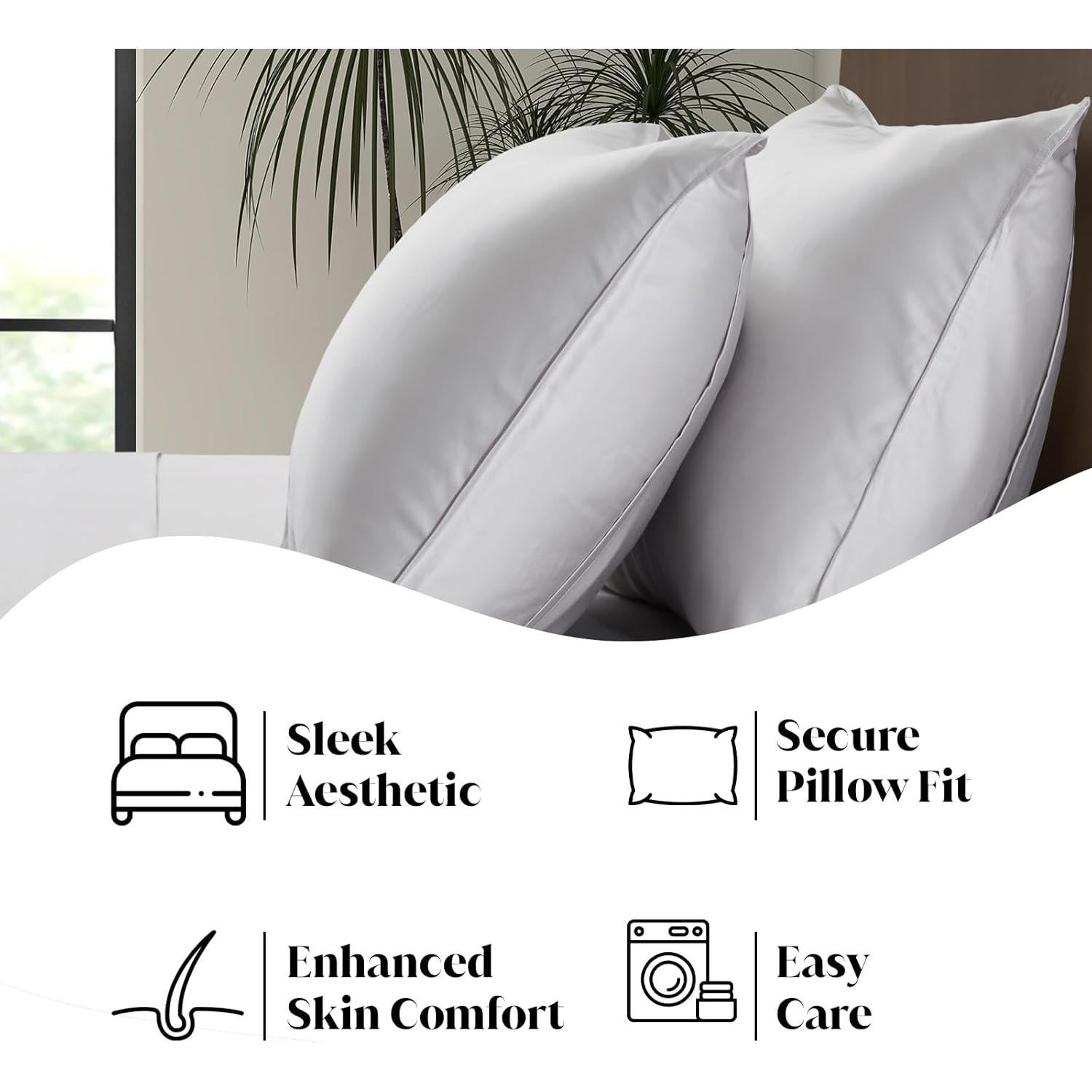 Juego de Sábanas Queen Luxury Bamboo Market 100% Viscosa Gris