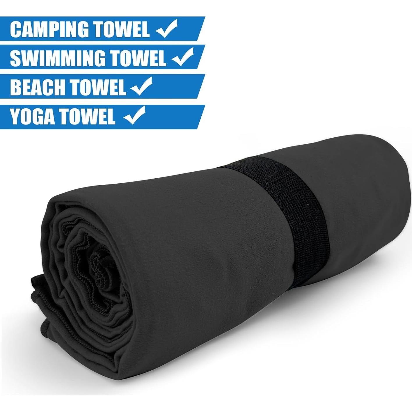 Toalla de Camping Microfibra Yaozoon XL 80x178 cm Secado Rápido