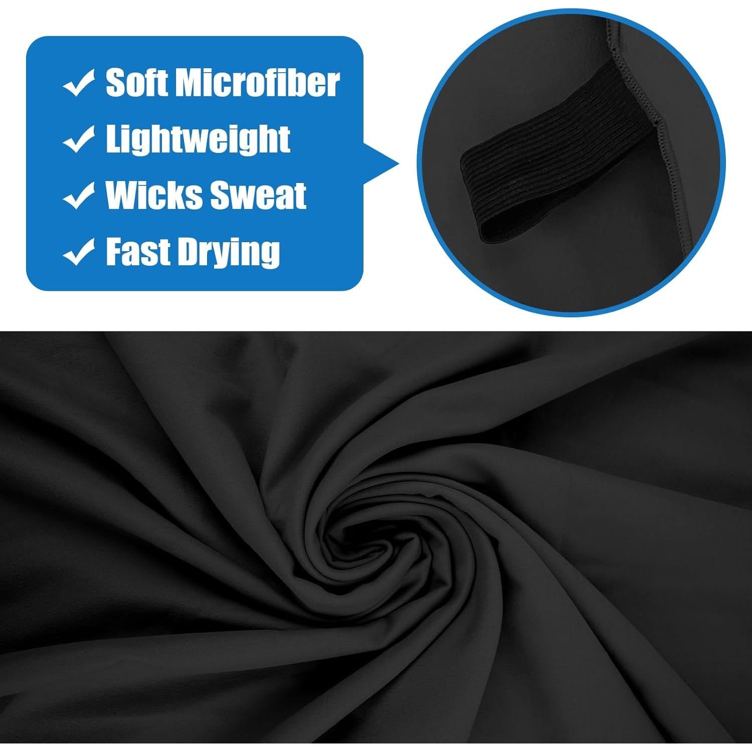 Toalla de Camping Microfibra Yaozoon XL 80x178 cm Secado Rápido