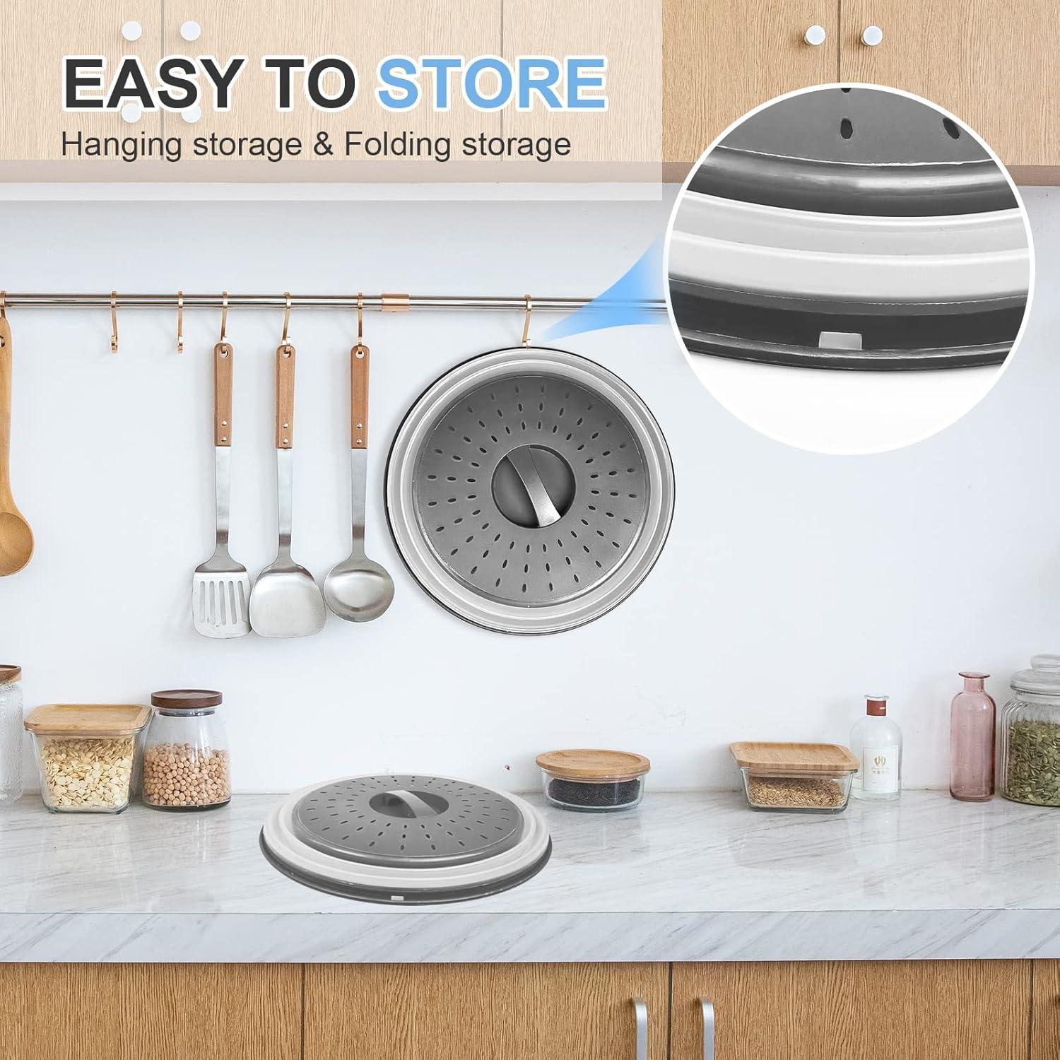 Cubierta de Alimentos para Microondas LekDrok 26.9 cm Carbón