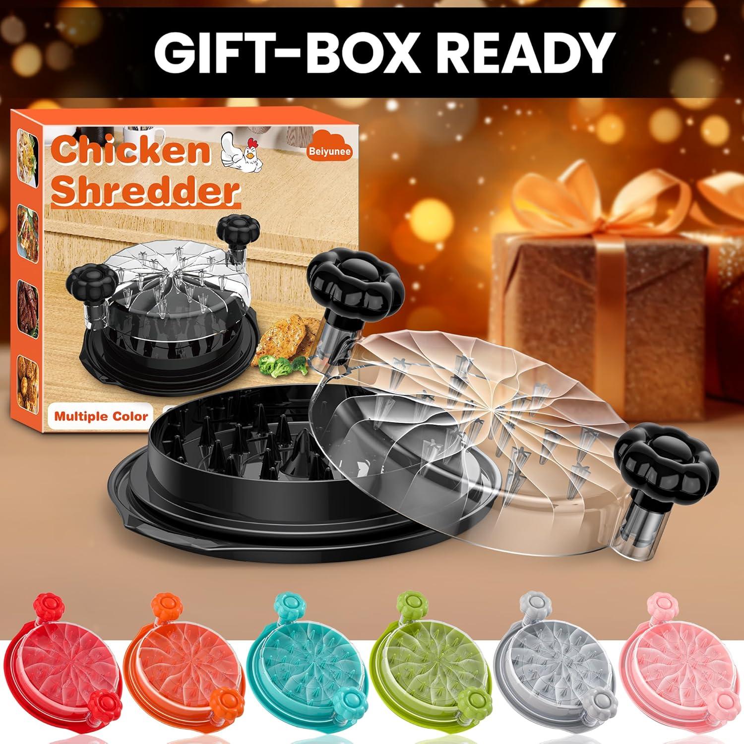Desmenuzadora de Pollo Beiyunee 25.4 cm Antideslizante Negra