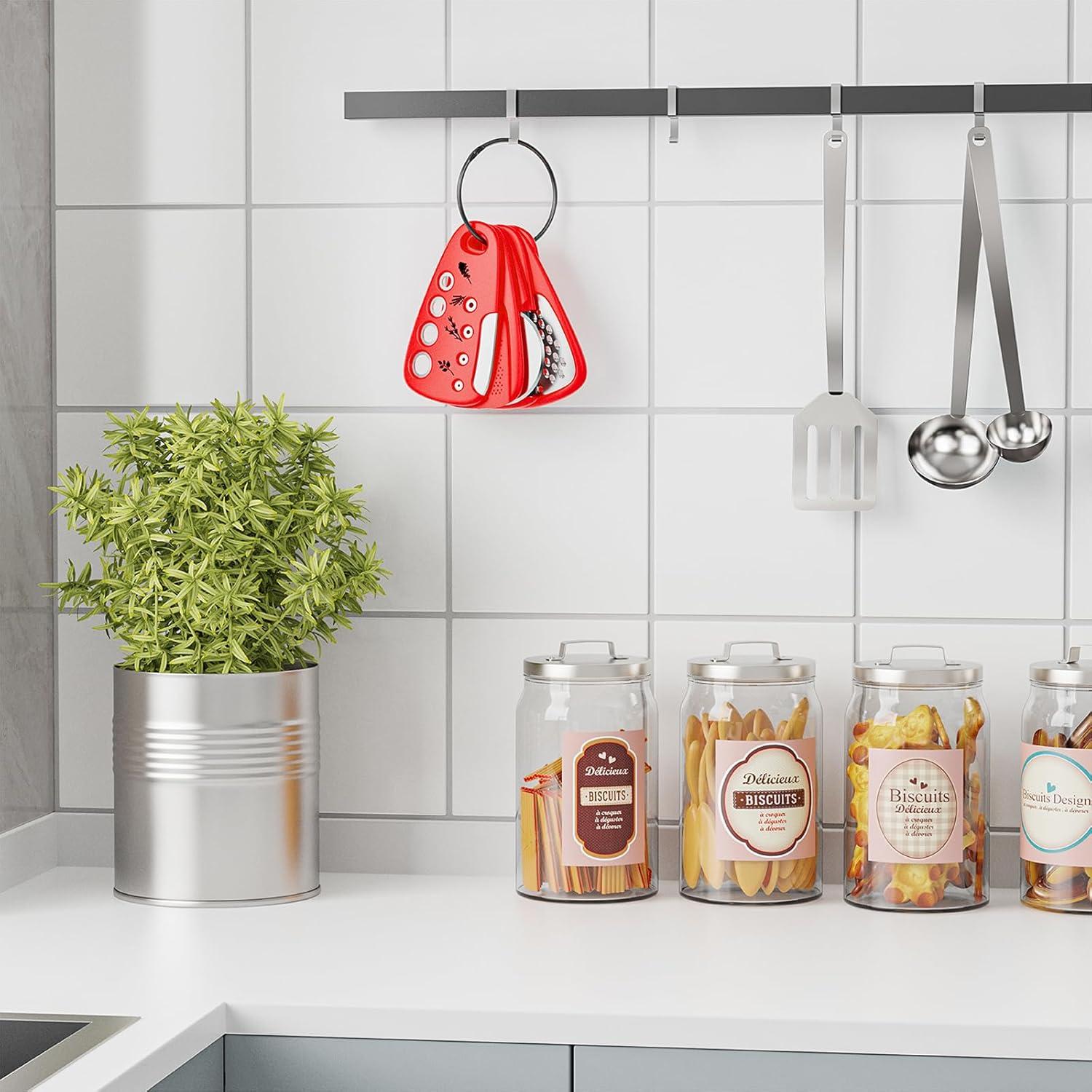 Juego de Cocina Pisol 6 Piezas, Rallador, Pelador, Cortador