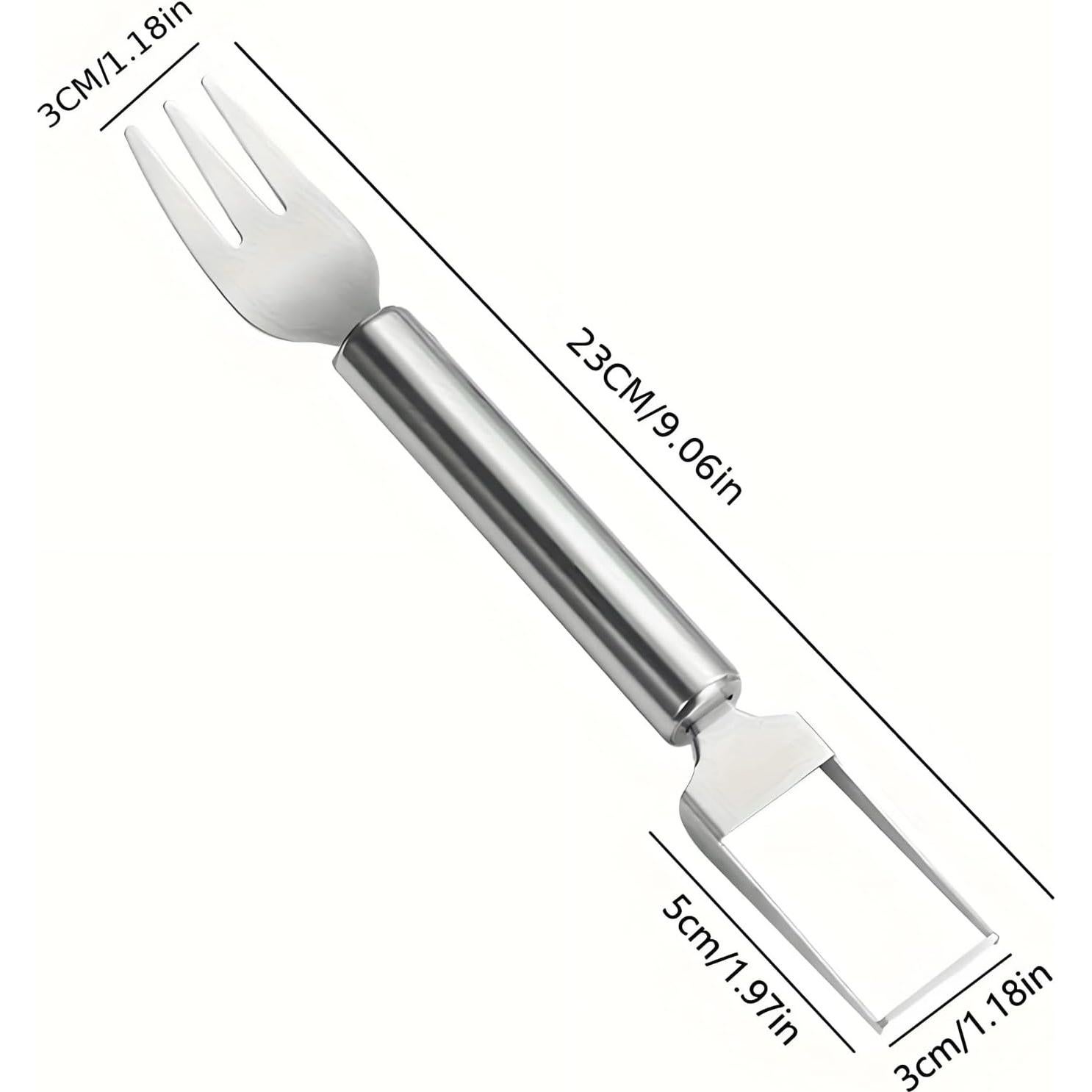Cortador de Sandía 2-en-1 Sriomny Acero Inoxidable Portátil