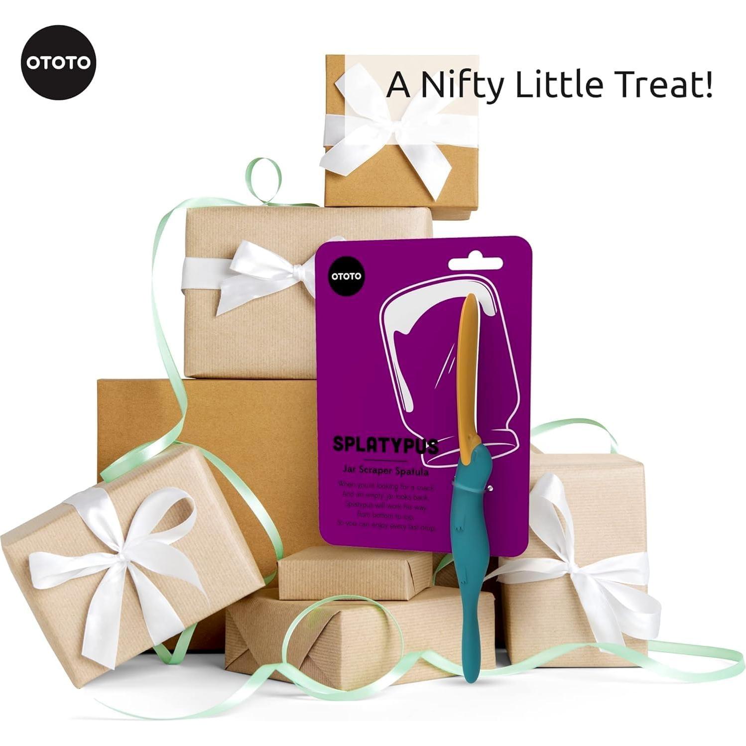 Espátula de Tarro Splatypus OTOTO - Silicona Libre de BPA 21cm