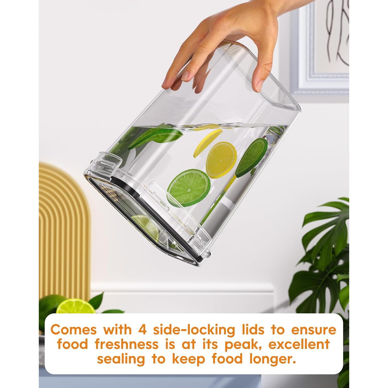 Contenedores de Almacenamiento Herméticos KEMETHY 24 Pcs