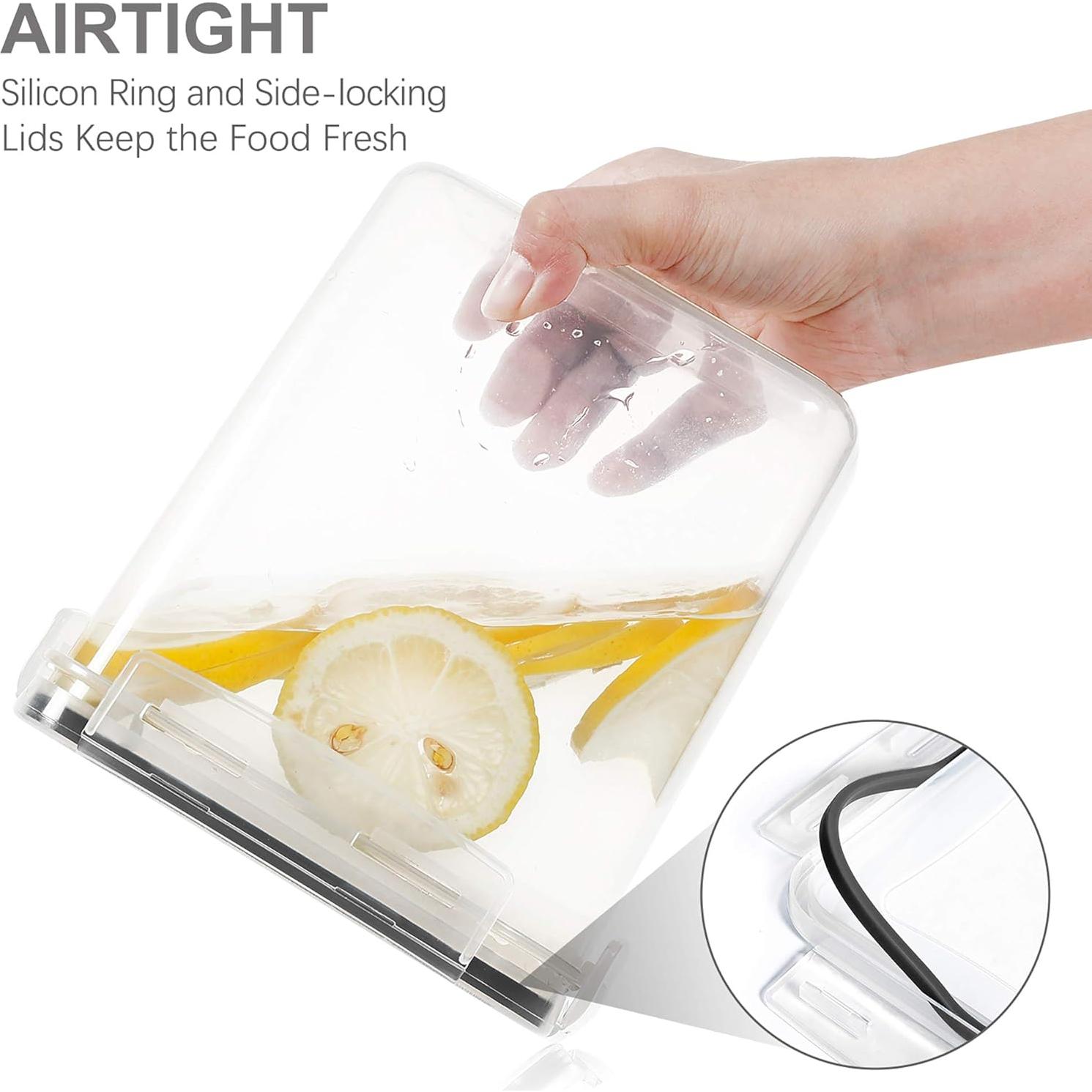 Set de 7 Contenedores Herméticos PANTRYSTAR para Alimentos