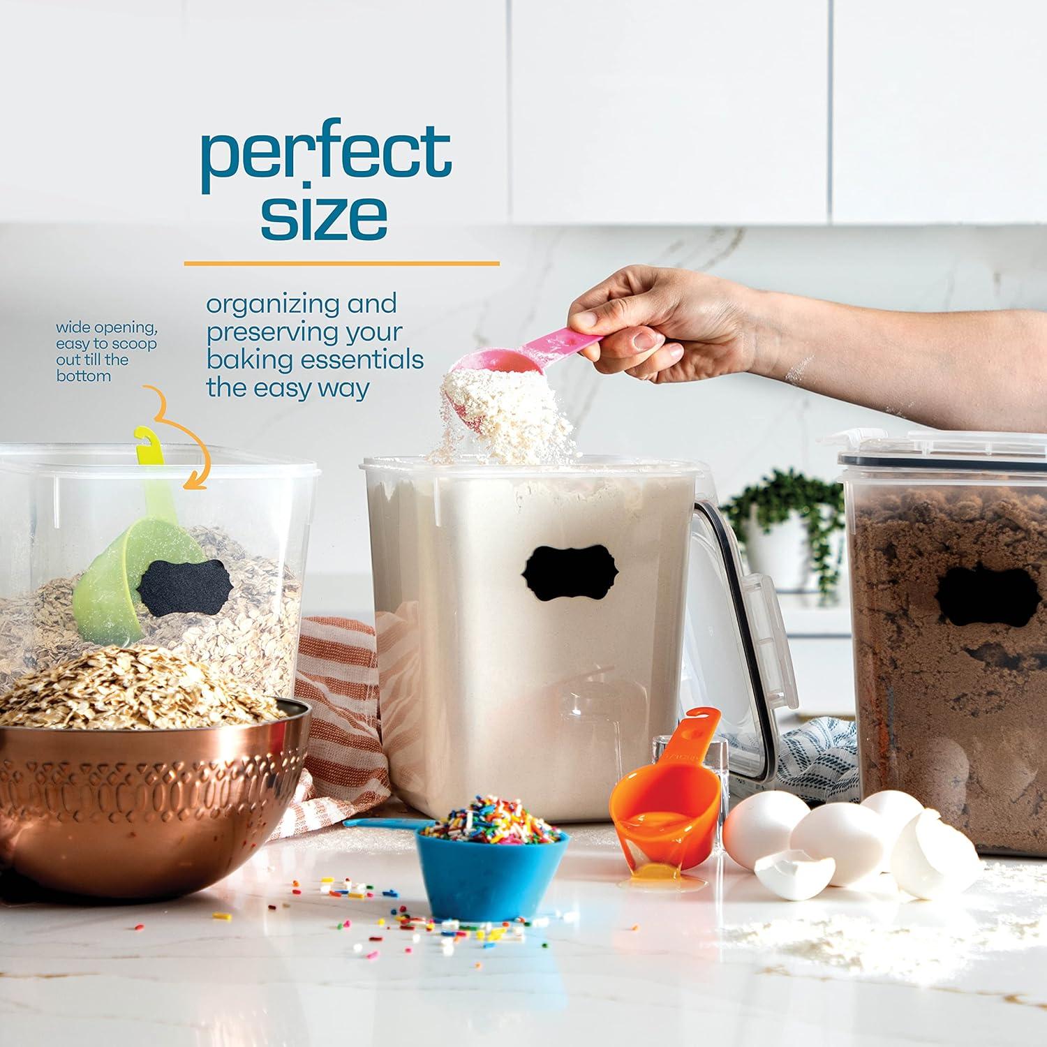 Contenedores de Almacenamiento Hermético Storeganize 5.3L 4pk