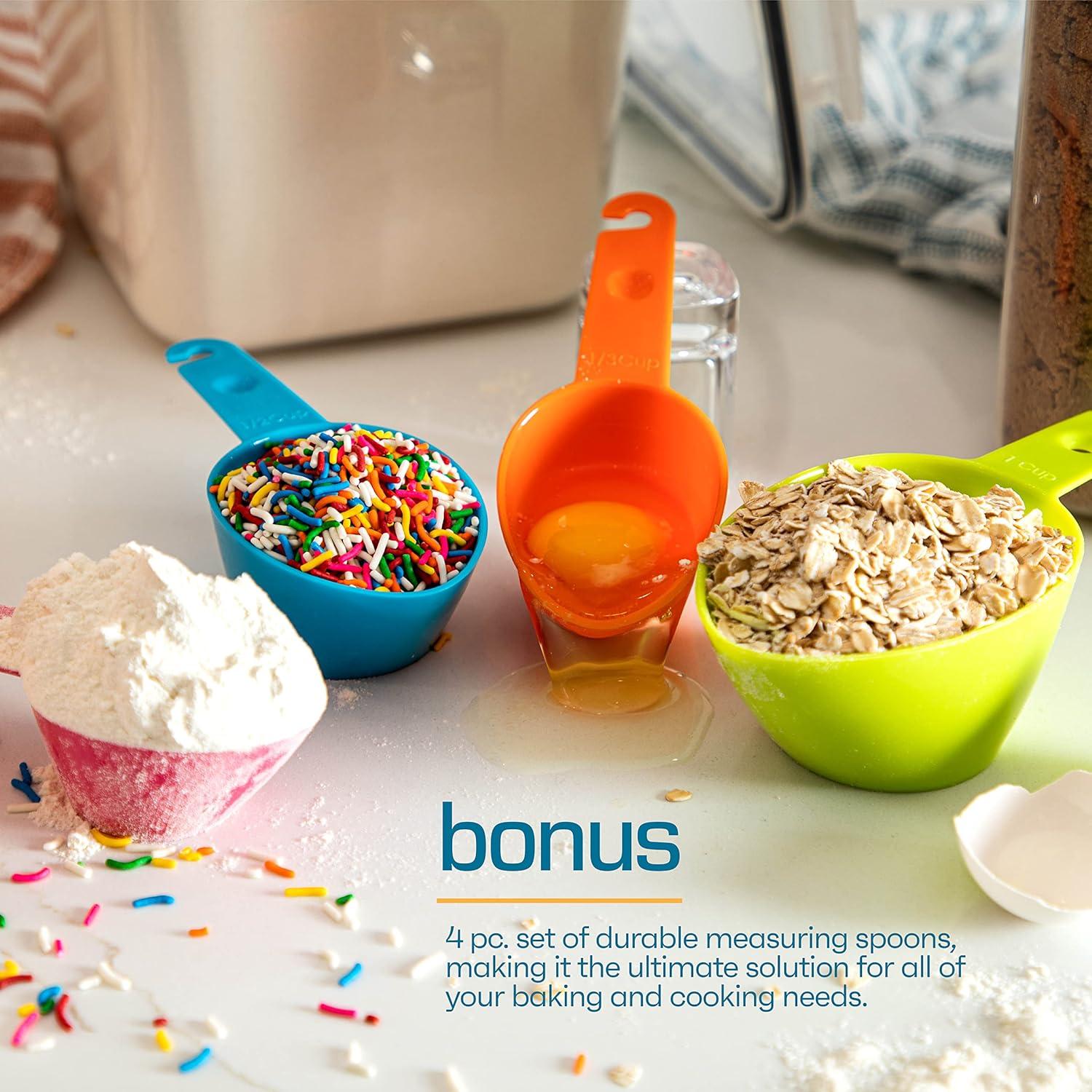 Contenedores de Almacenamiento Hermético Storeganize 5.3L 4pk