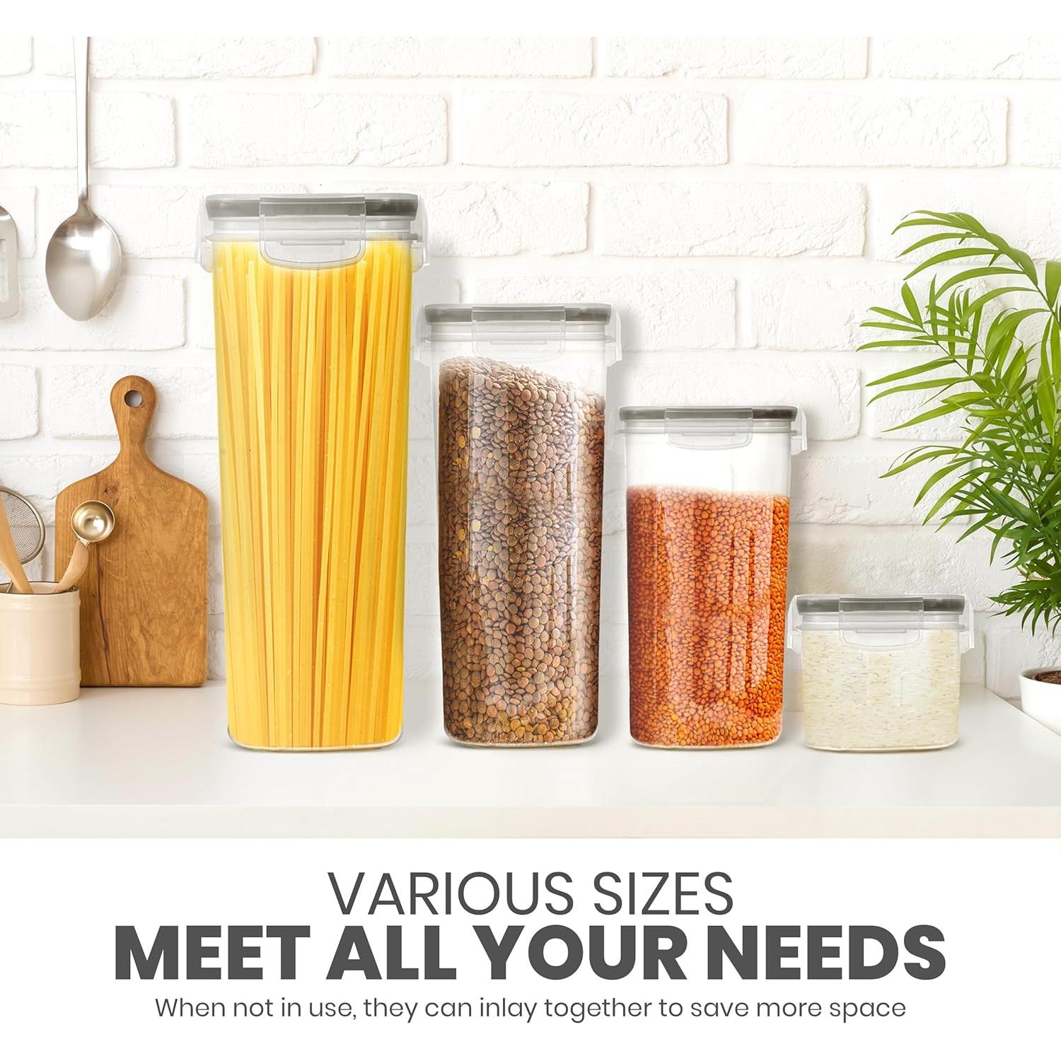 Contenedores de Almacenamiento KICHLY 24 Piezas Herméticos