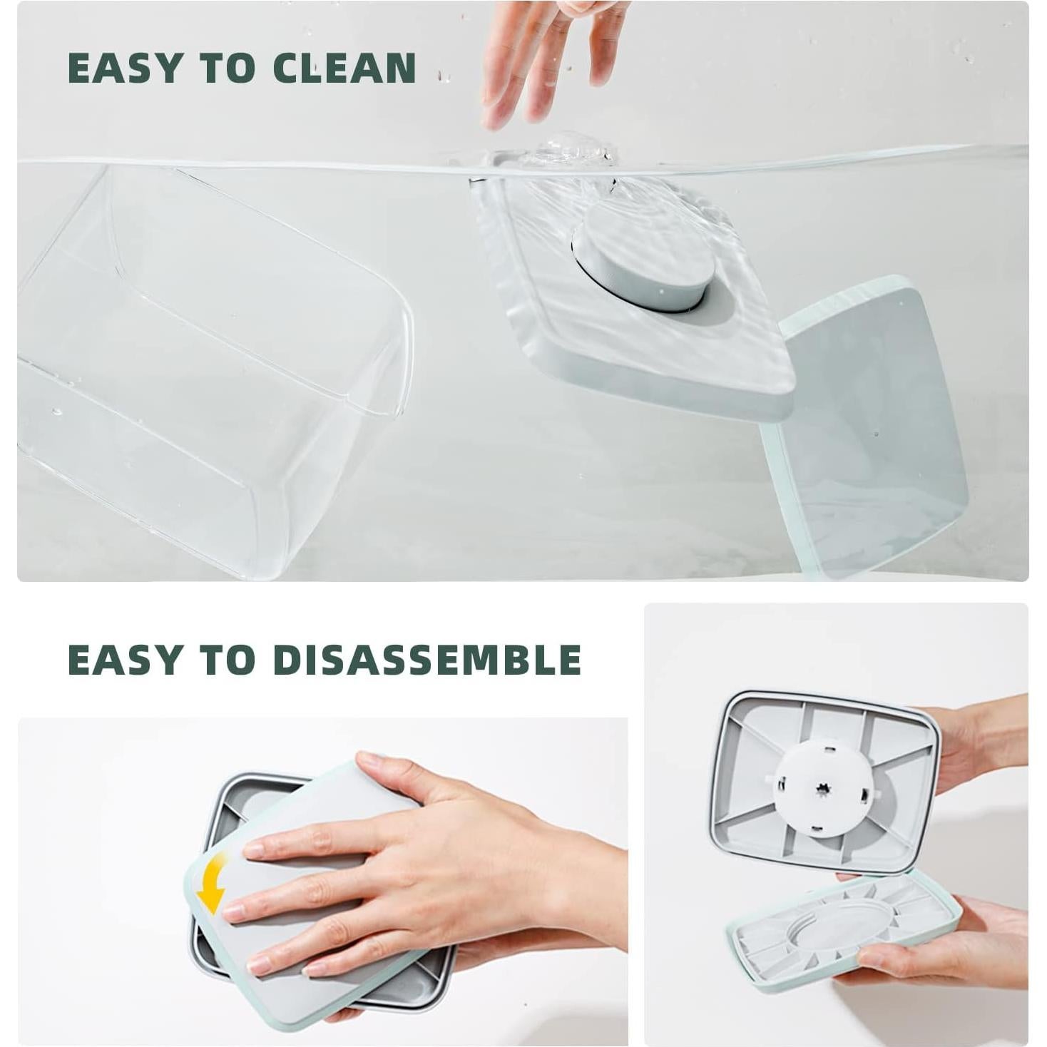 Set de 10 Contenedores Herméticos Tourdeus Apilables BPA Free