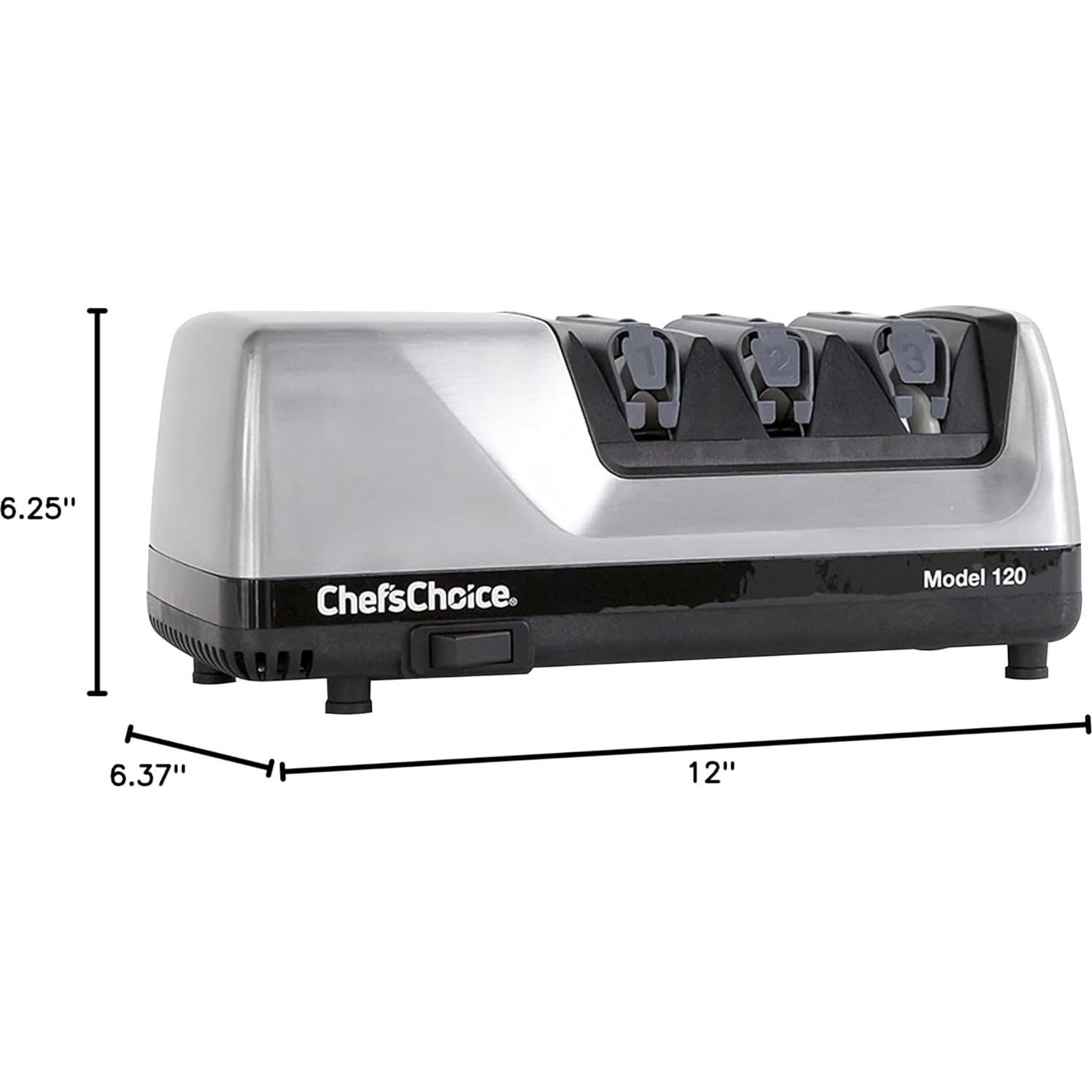 Afilador de cuchillos eléctrico Chef'sChoice Edge Select 3 etapas