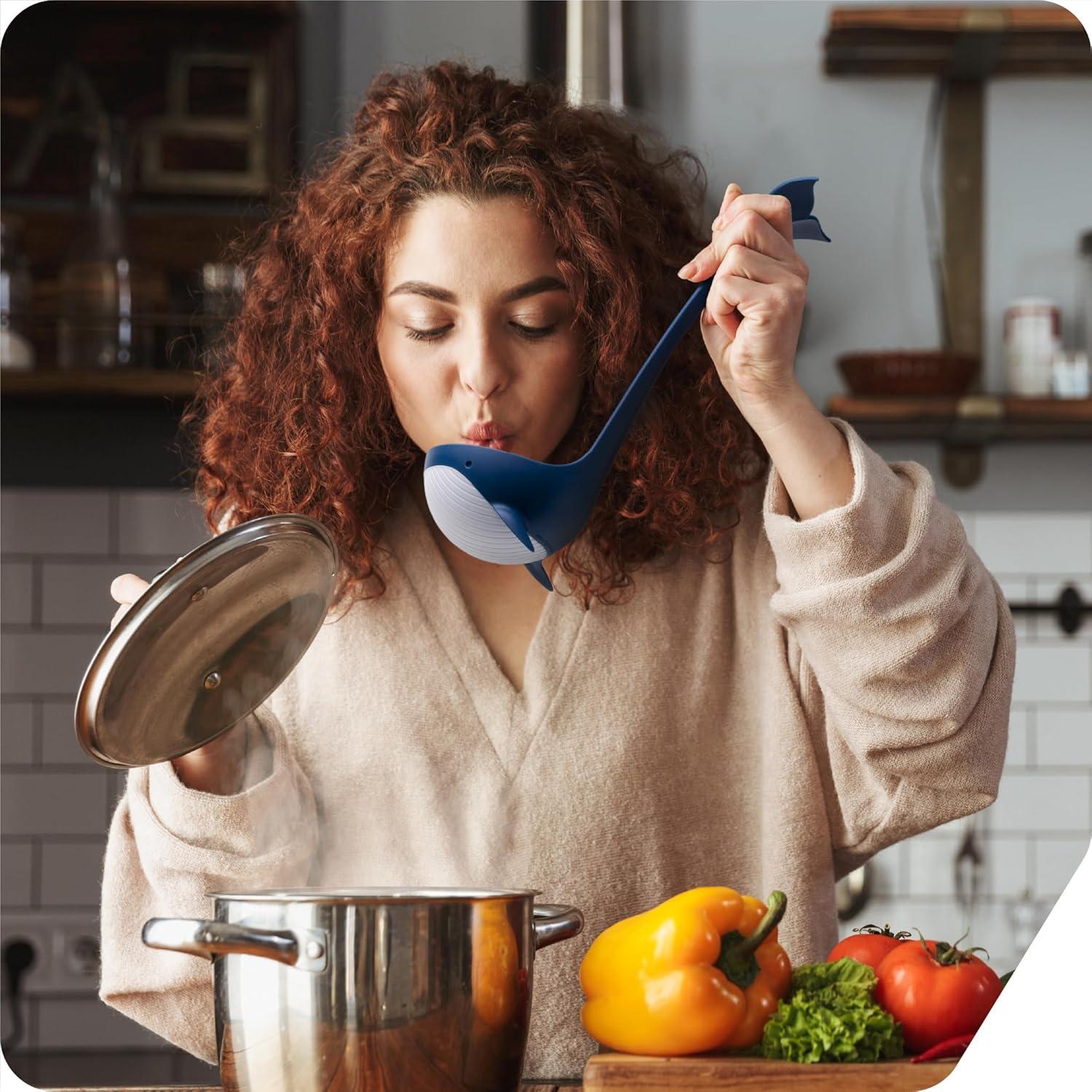 Cuchara para sopa Peleg Design Souper Tail - 26.4 cm