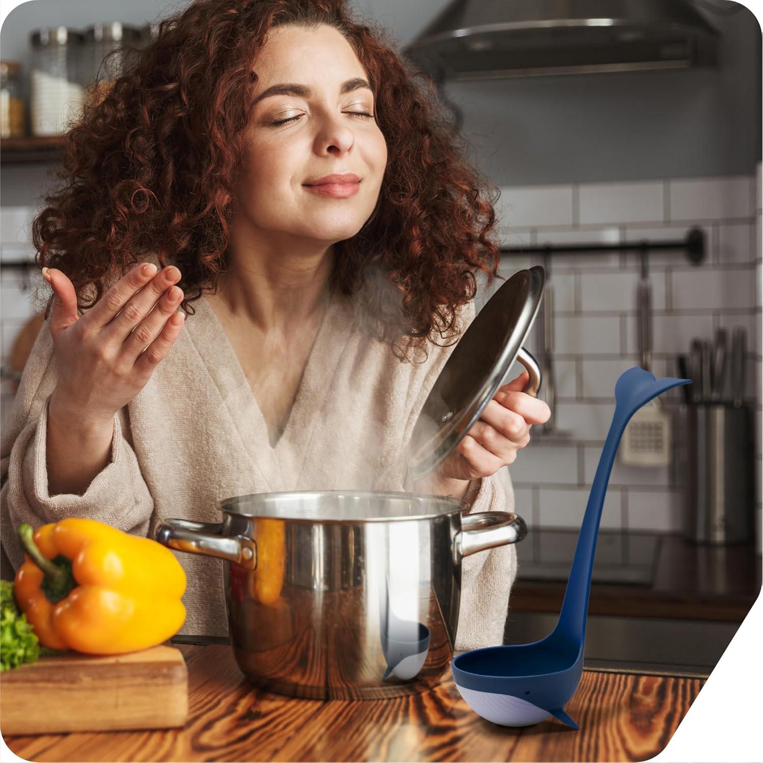 Cuchara para sopa Peleg Design Souper Tail - 26.4 cm