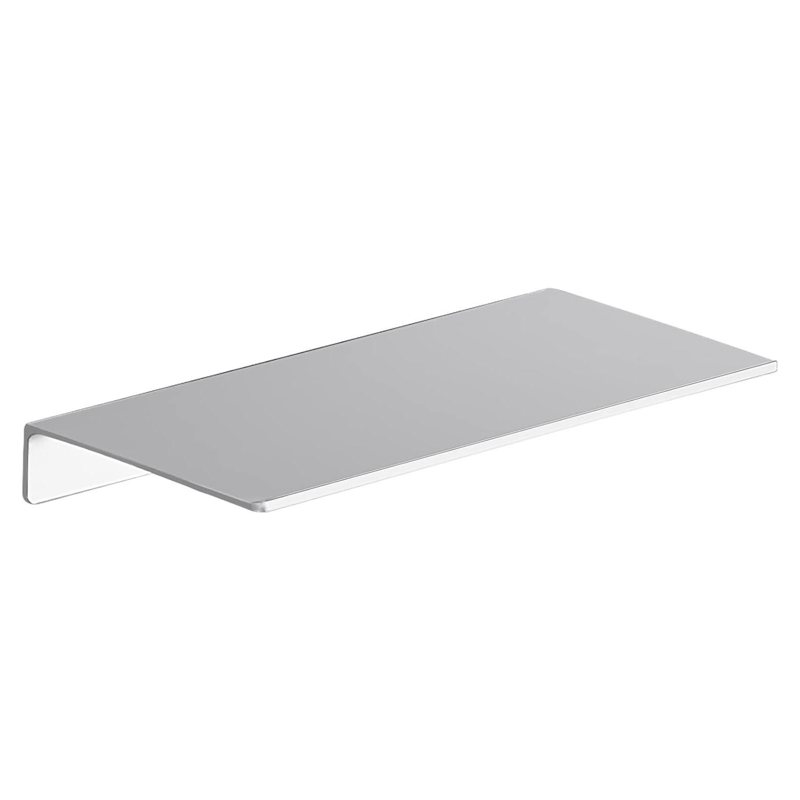 Estante Flotante de Metal Danpoo 30.48 cm Plata para Pared