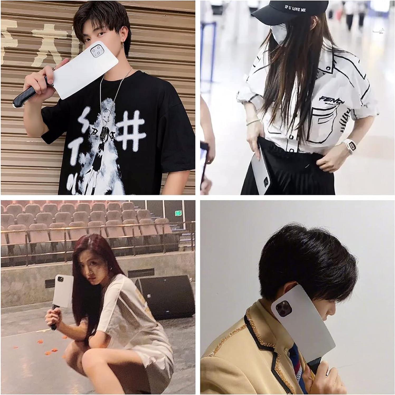 Funda de Silicona Cuchillo Divertido Yesunktt para iPhone 16 Pro Max