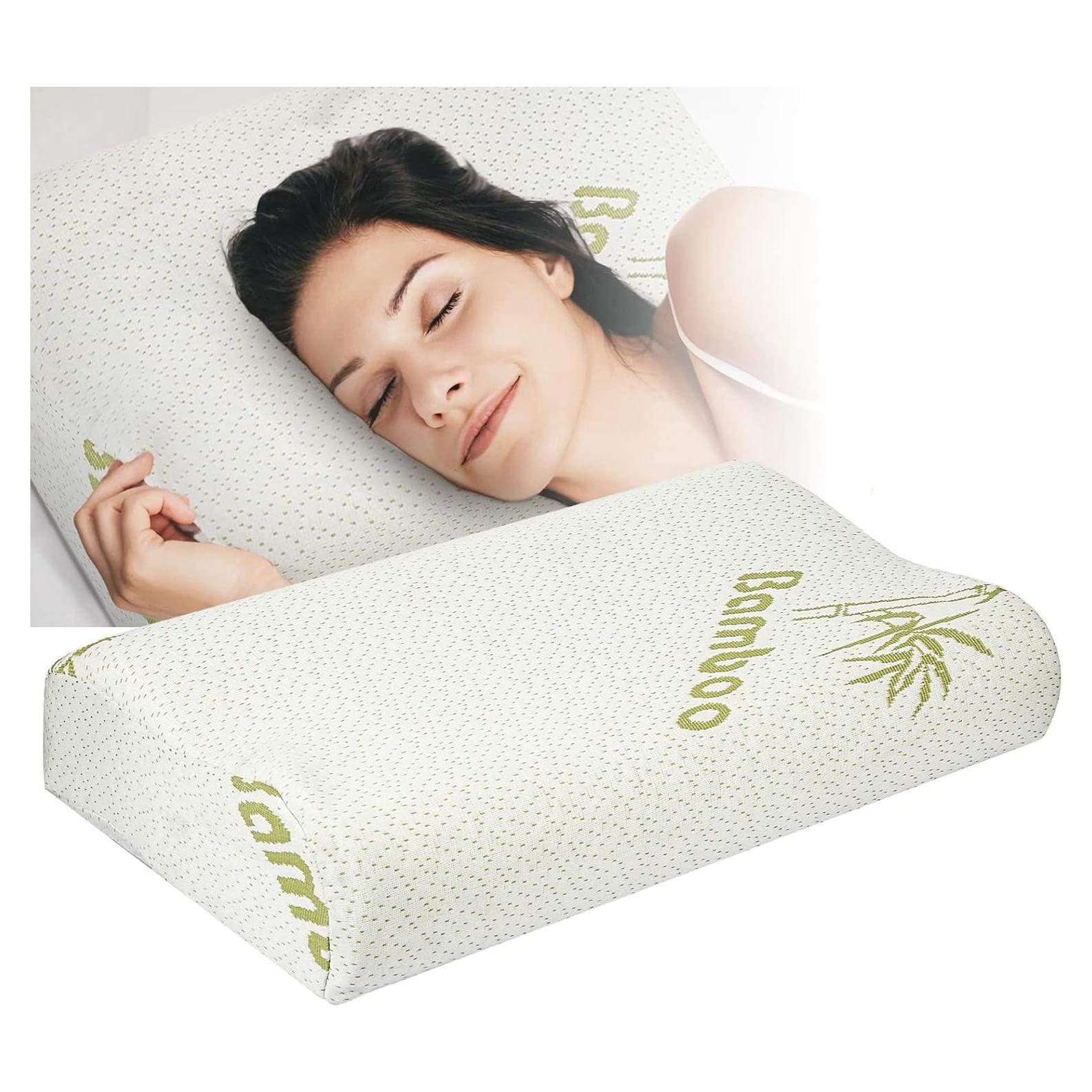 Almohada de Cama iMounTEK Espuma Viscoelástica 50x30 cm